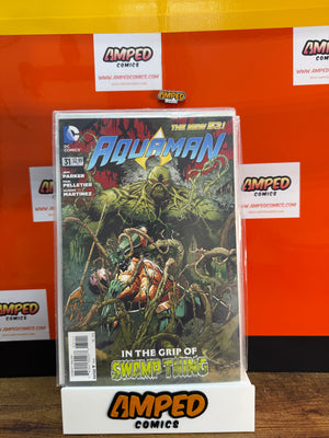 Aquaman 31 The New 52 DC Comics 2014 Swamp Thing Appearance