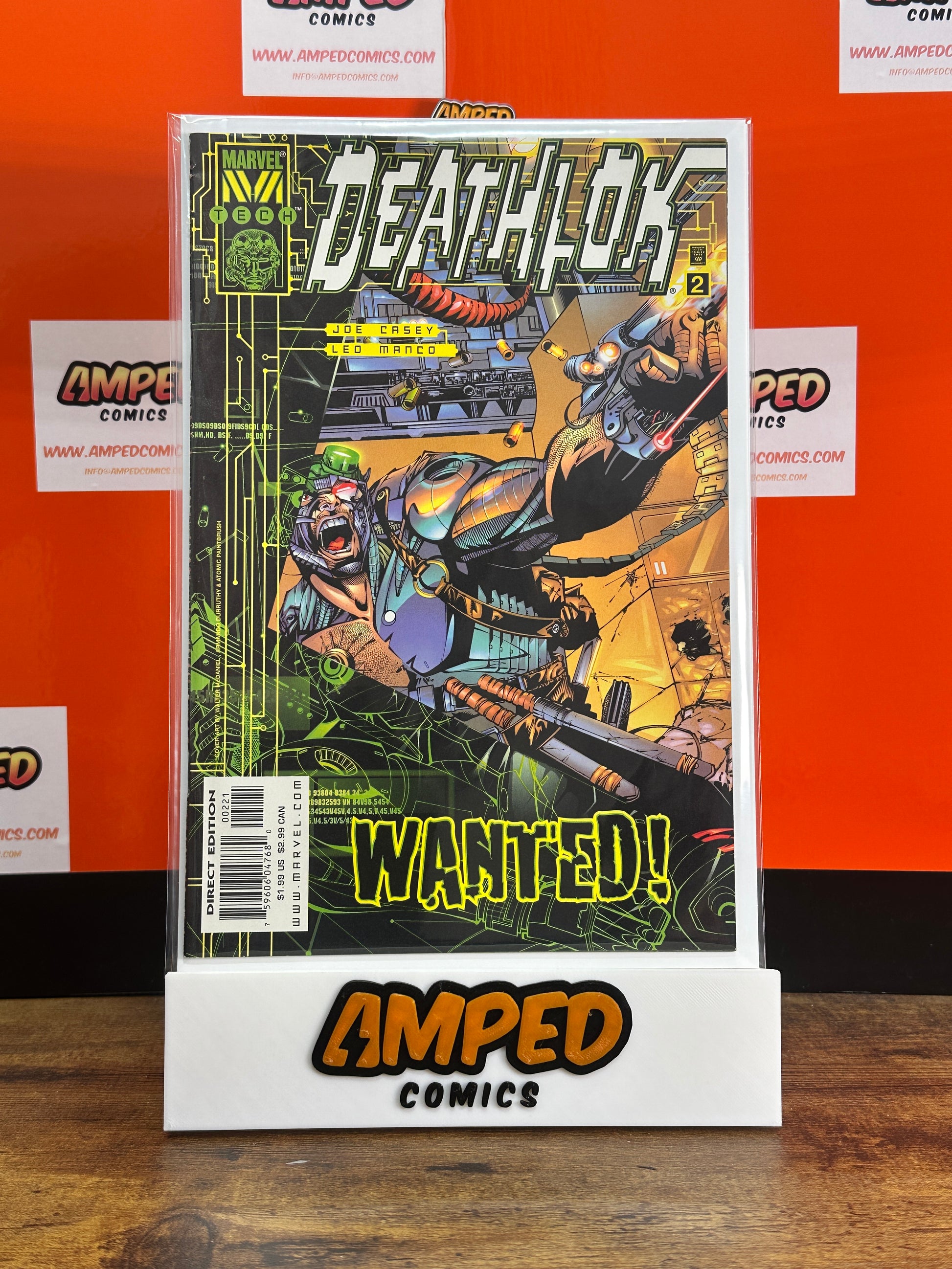 Deathlok 2 Marvel Comics 1999 Joe Casey Leo Manco