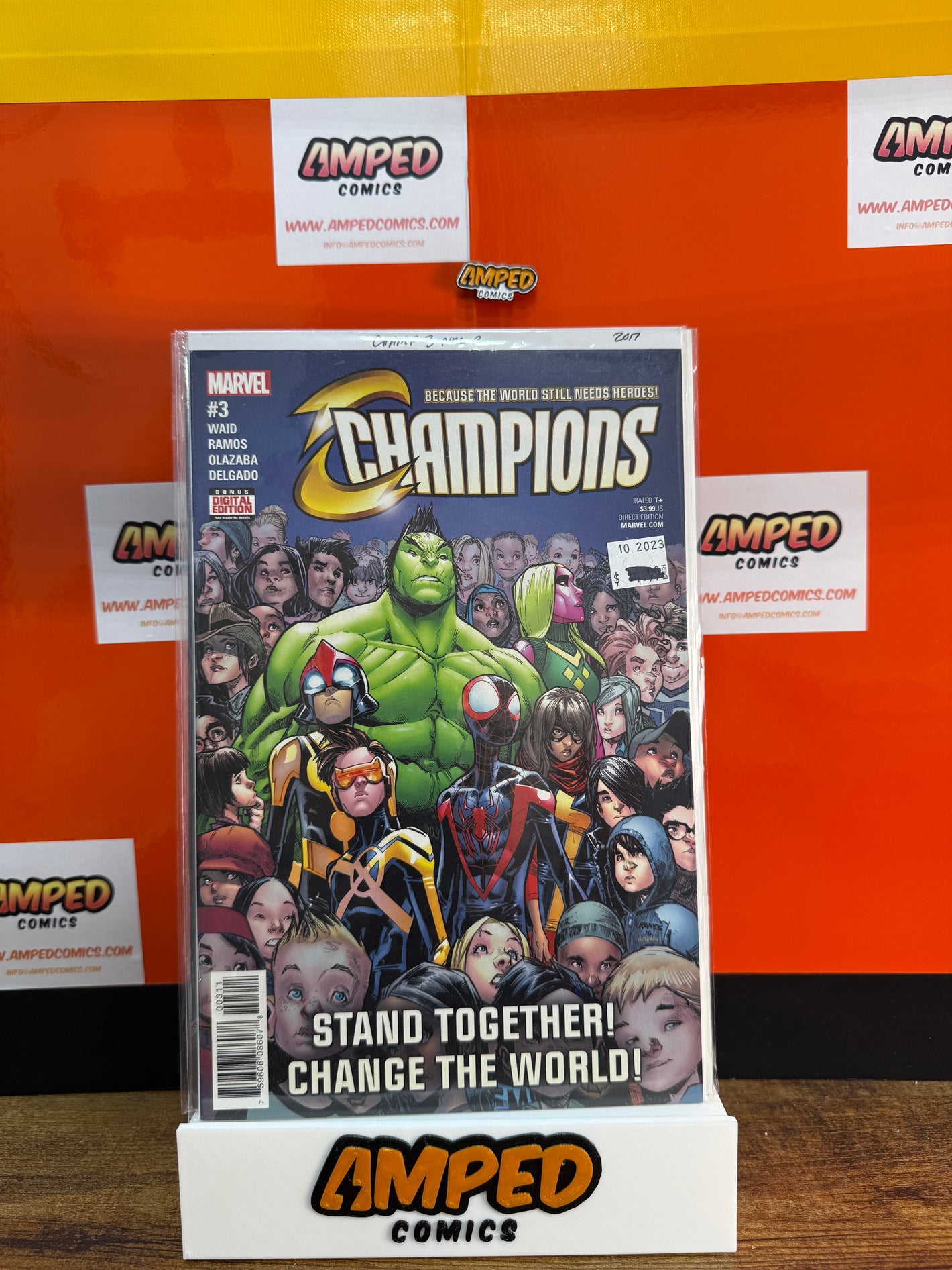 Champions 3 Marvel Comics 2017 Waid Ramos Olazaba Delgado