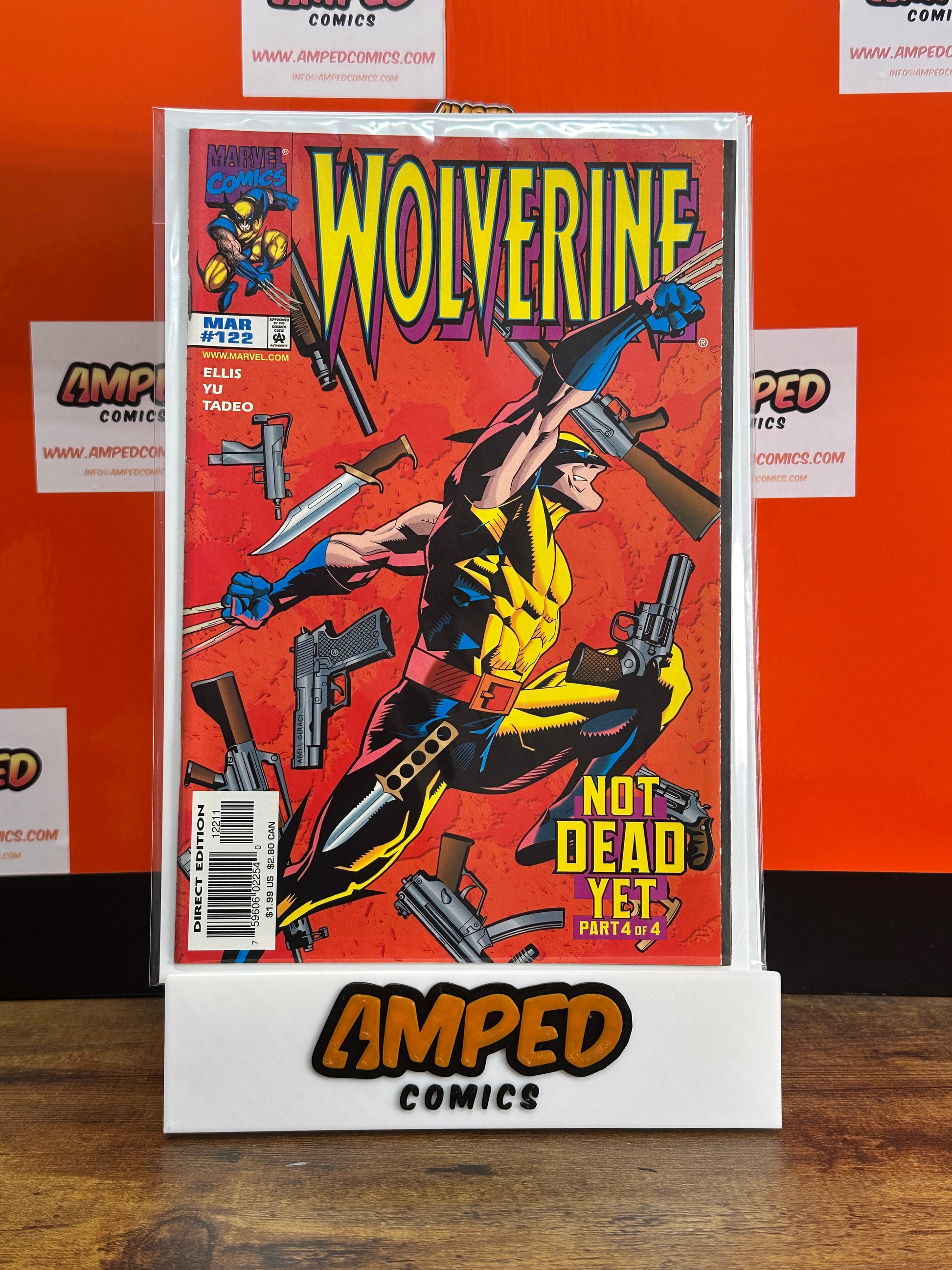 Wolverine 122 Marvel Comics March 1998 Not Dead Yet Part 4