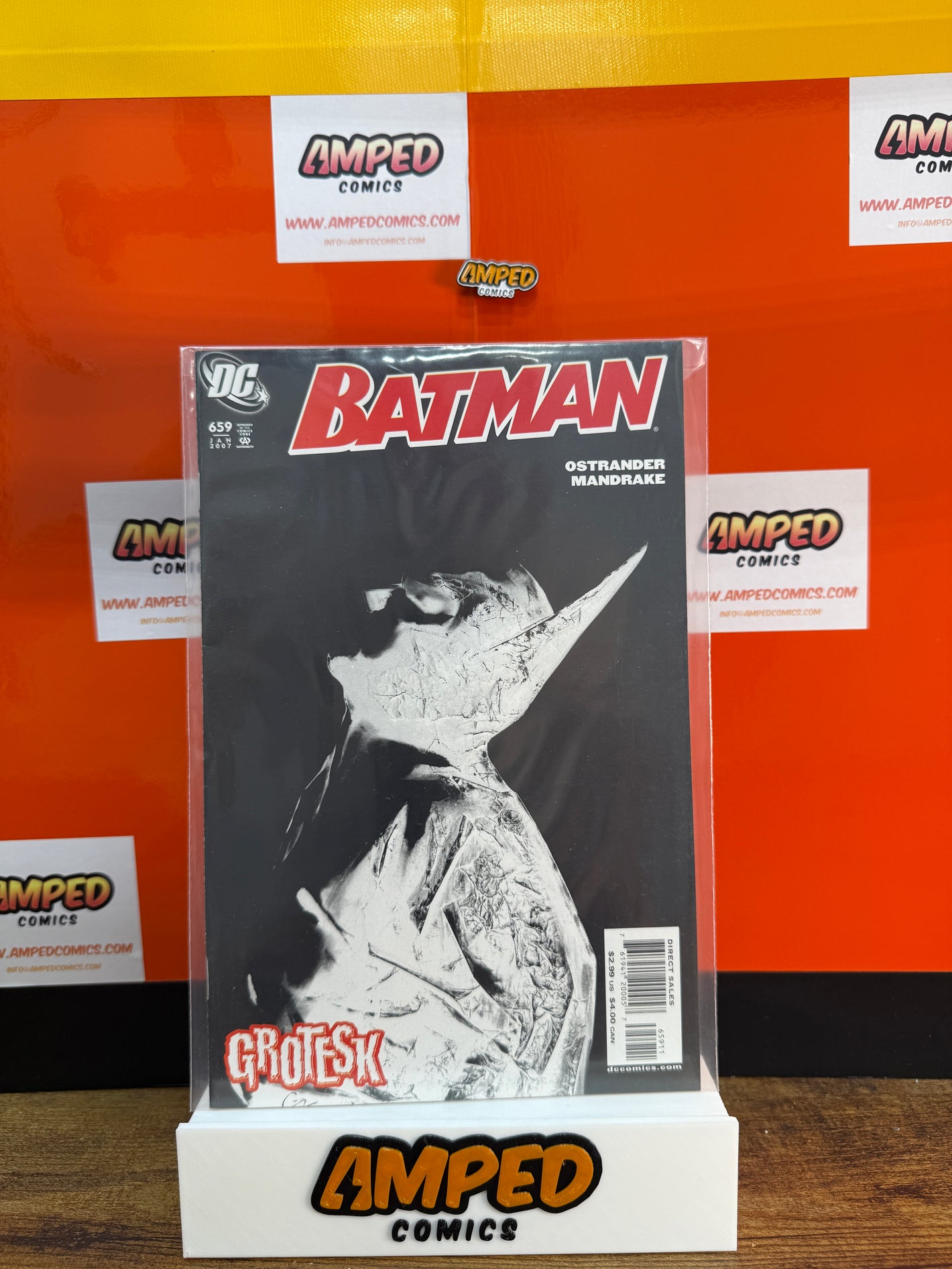 Batman 659 DC Comics Grotesk Part 1 Ostrander Mandrake
