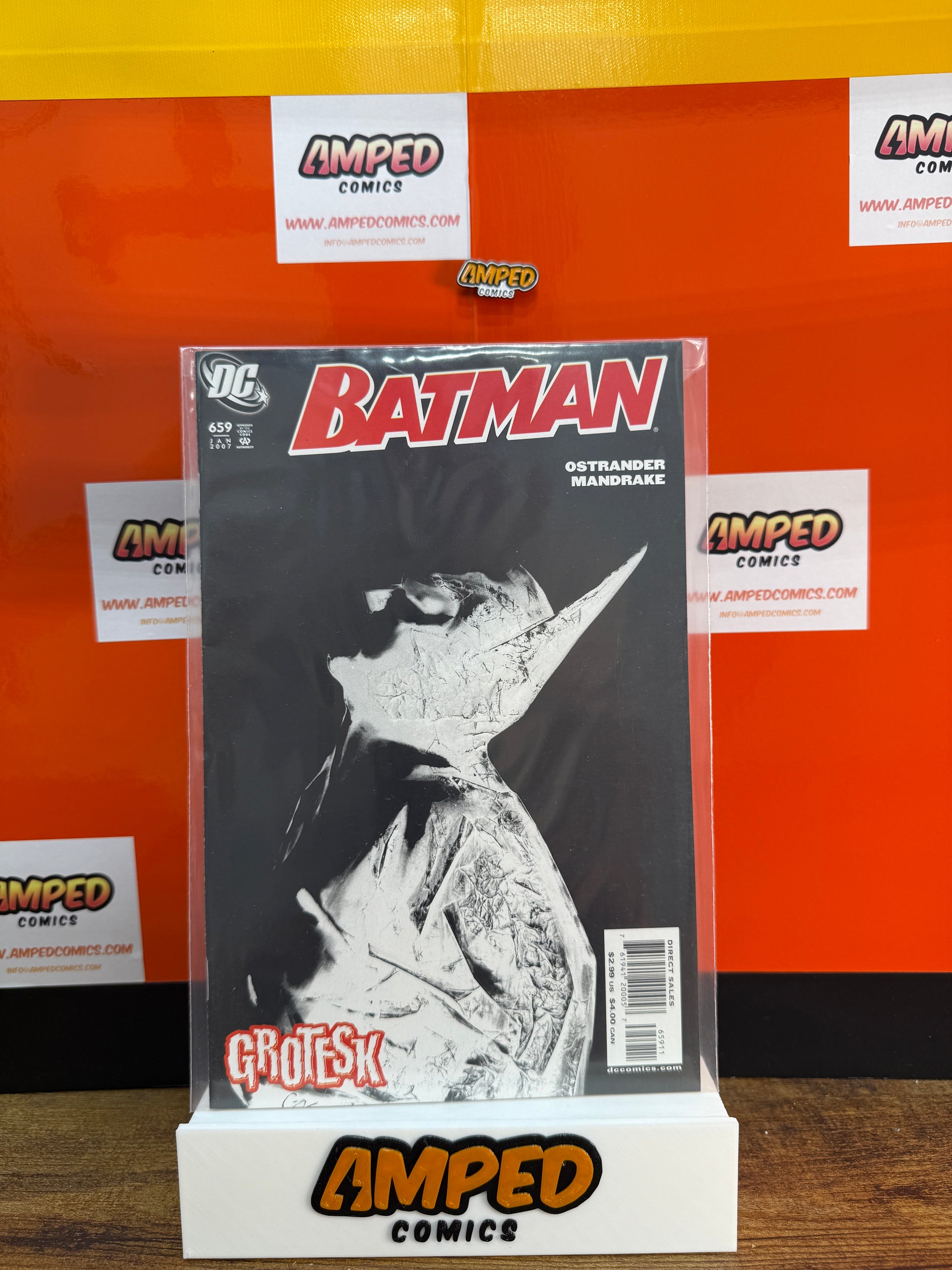 Batman 659 DC Comics Grotesk Part 1 Ostrander Mandrake