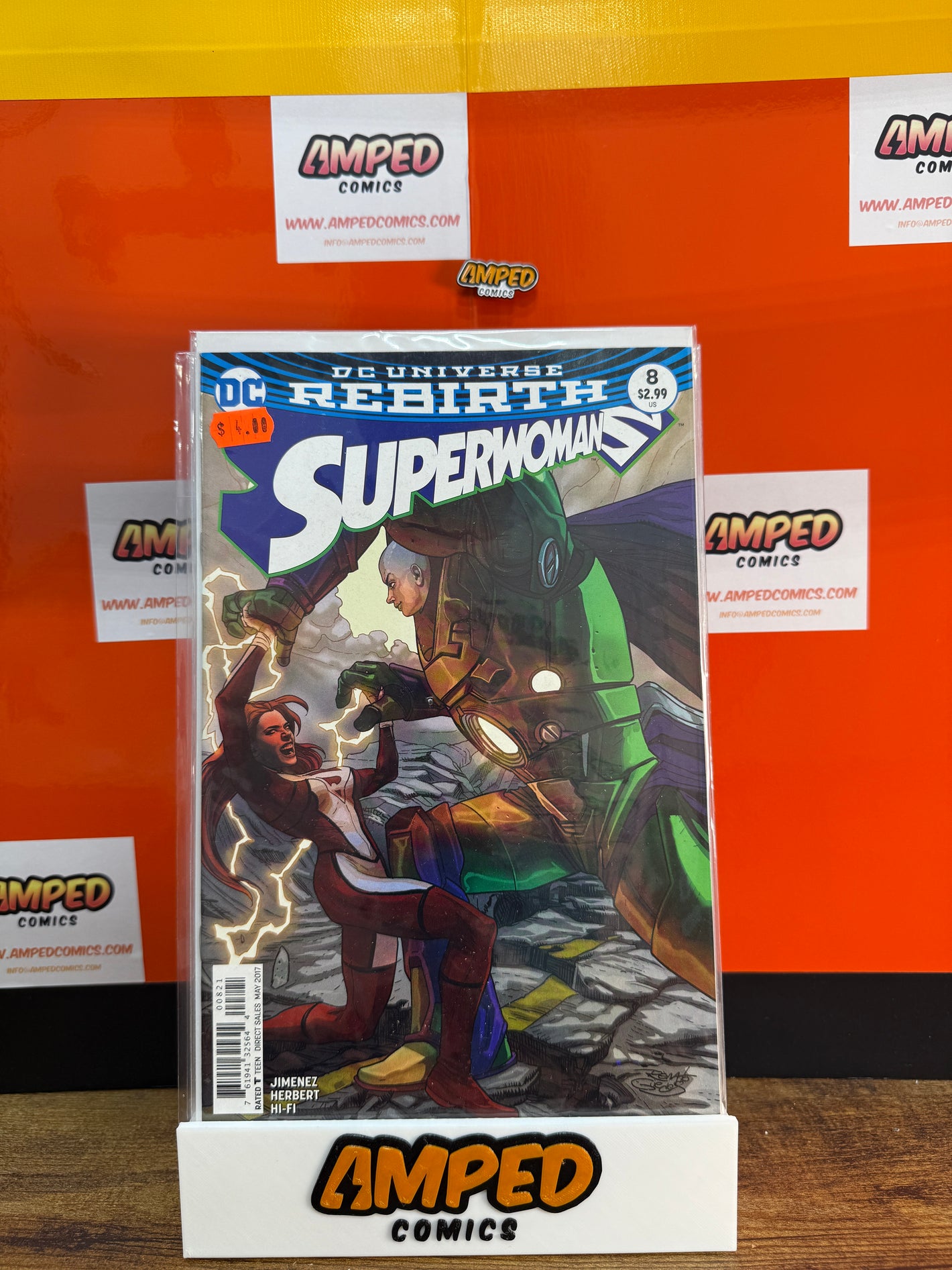 Superwoman 8 DC Universe Rebirth (2017) by Jimenez Herbert