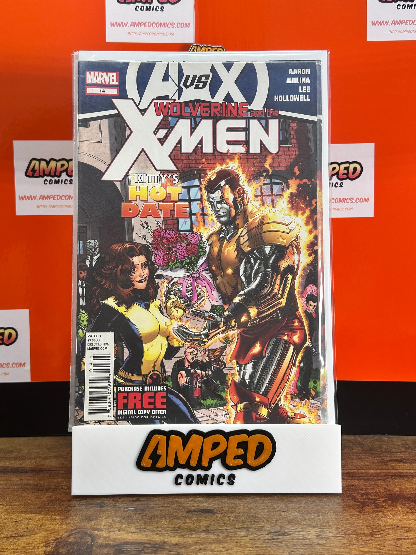 Wolverine and the X-Men 14 Marvel AVX Kittys Hot Date