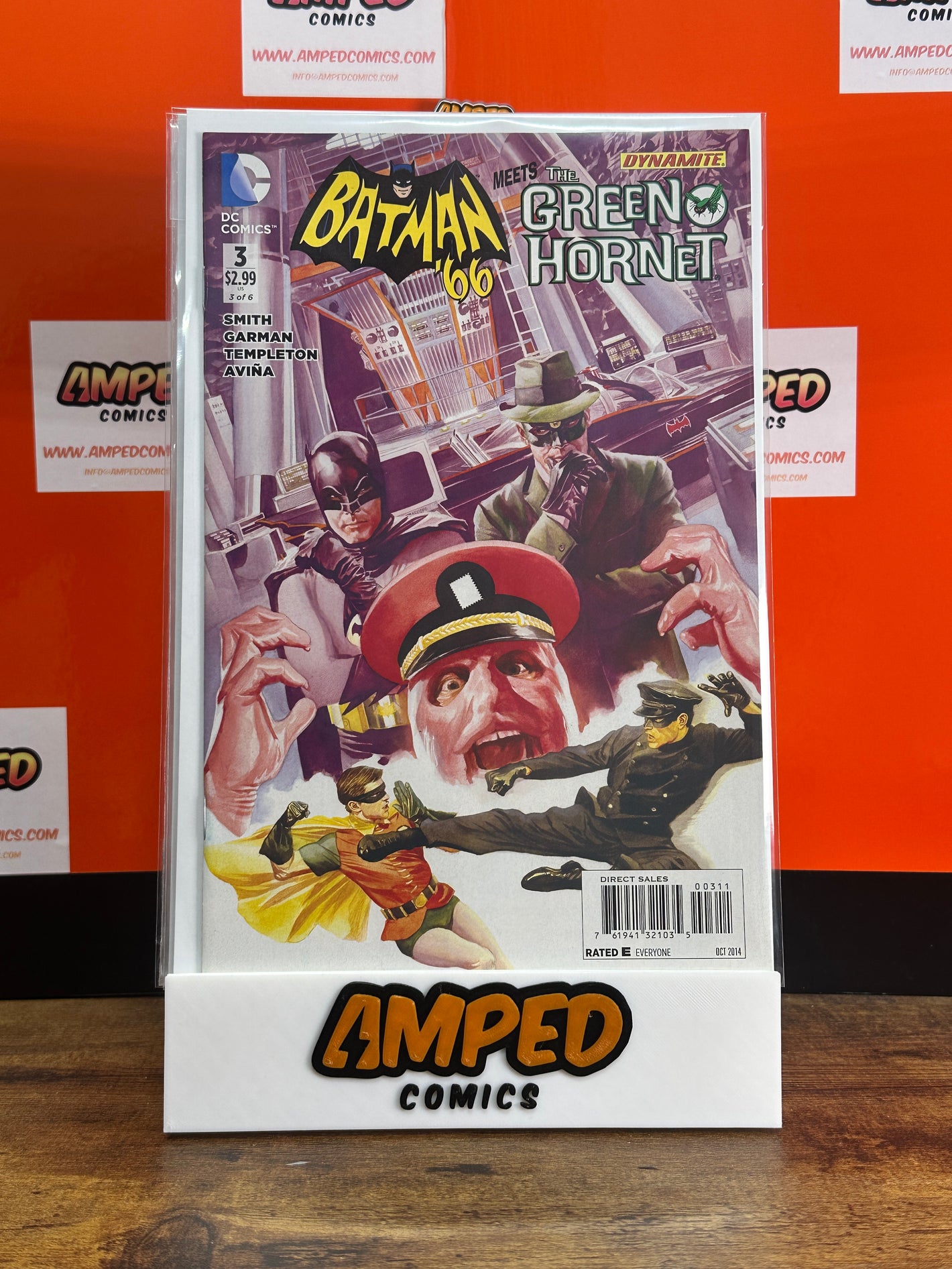 Batman 66 Meets Green Hornet 3 (2014) DC Dynamite Comics