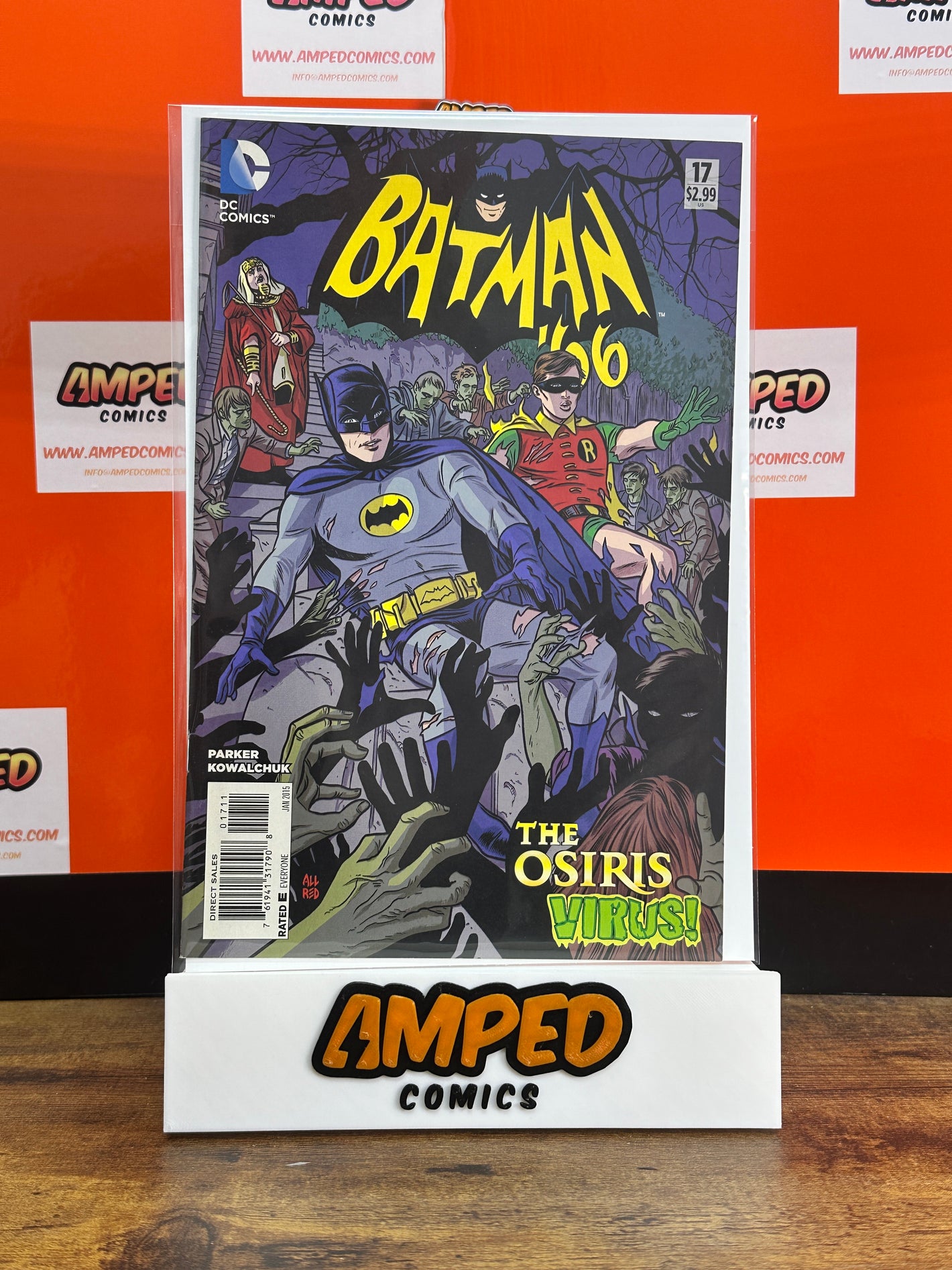 Batman 66 17 DC Comics 2014 The Osiris Virus