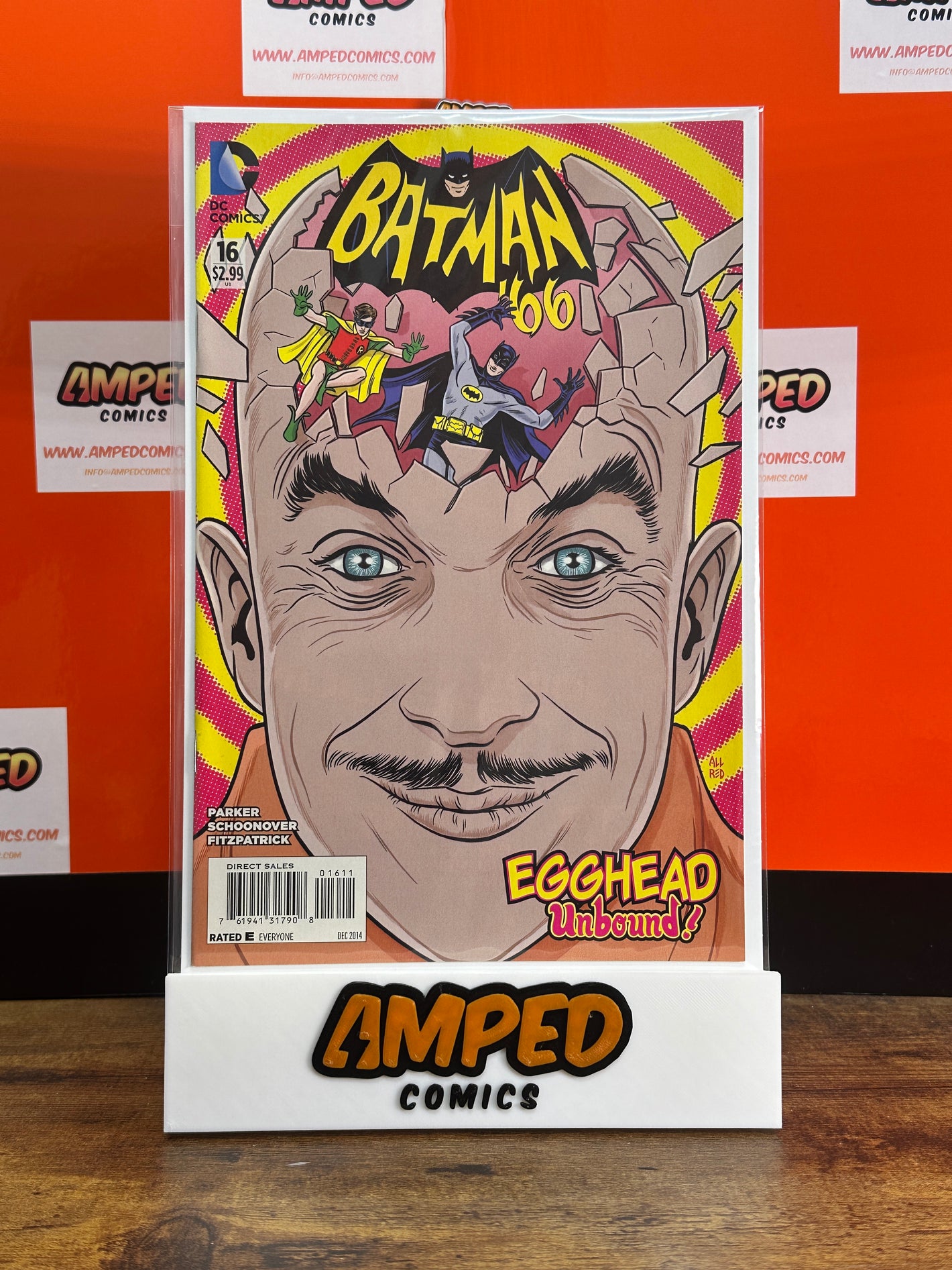 Batman 66 16 DC Comics 2014 Egghead Unbound Cover