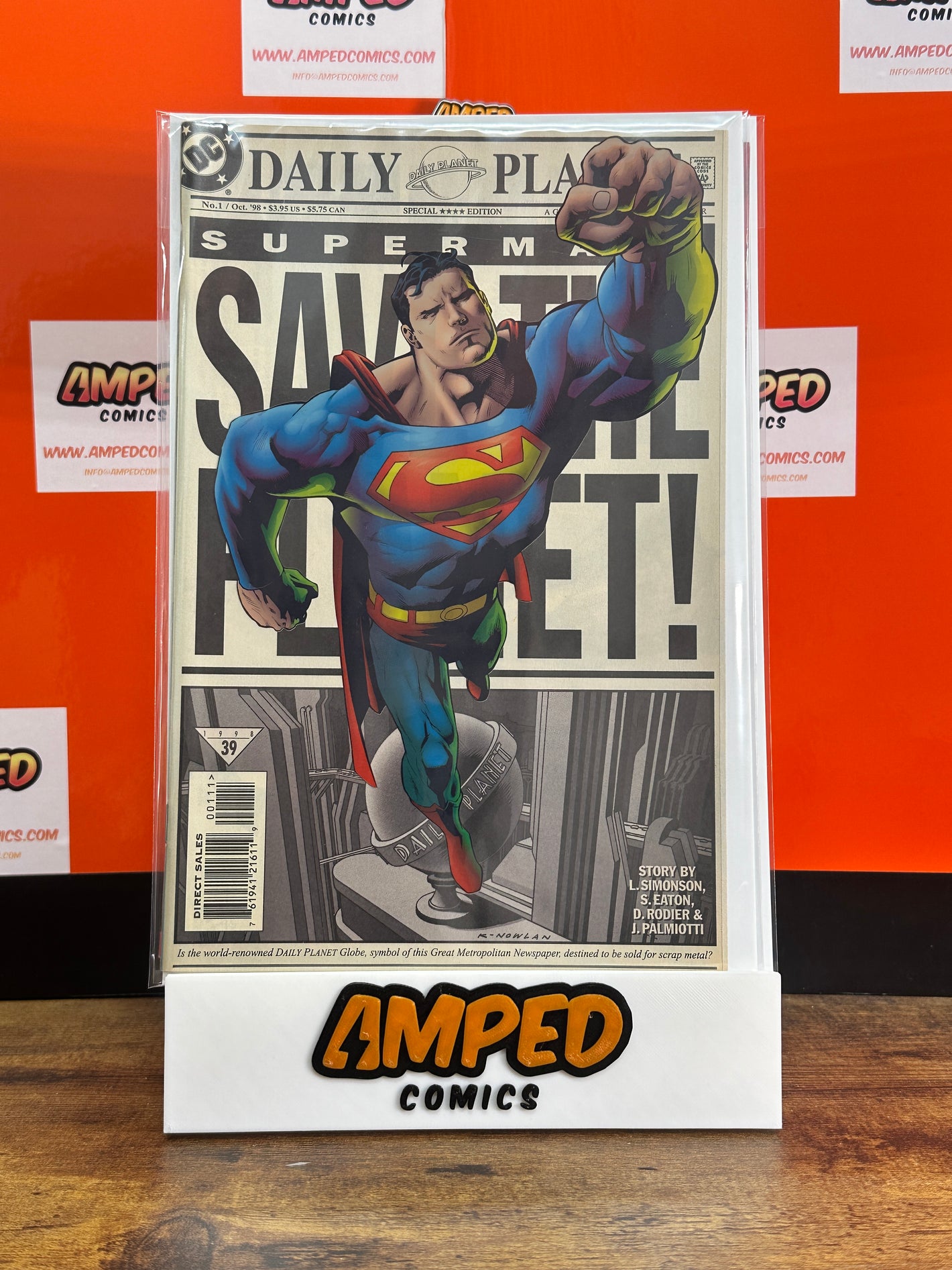 Superman 1 Oct 1998 DC Comics Daily Planet Special Edition
