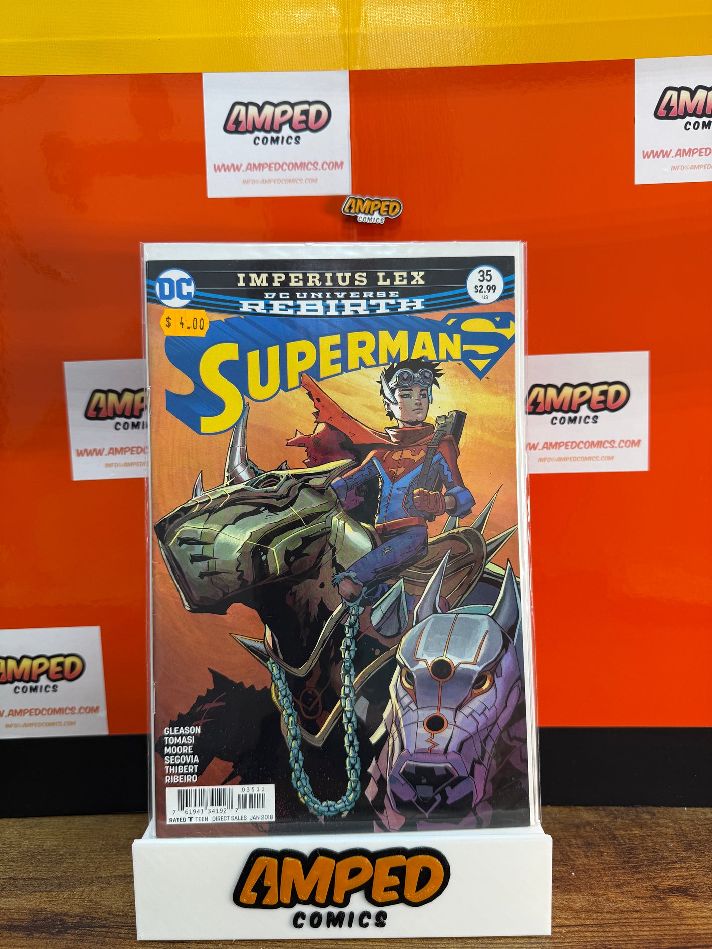 Superman 35 DC Rebirth Imperius Lex Jan 2018