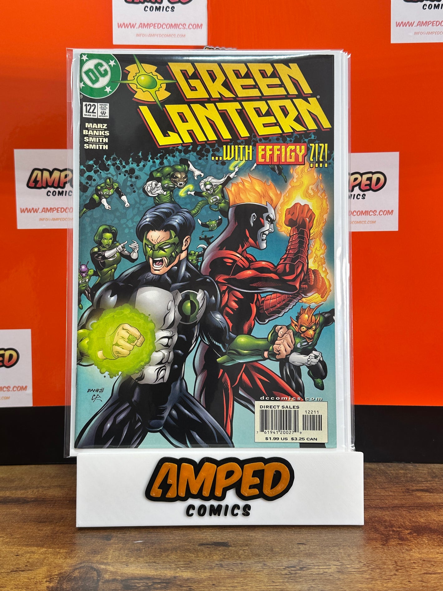 Green Lantern 122 DC Comics Marz Banks Effigy 1999