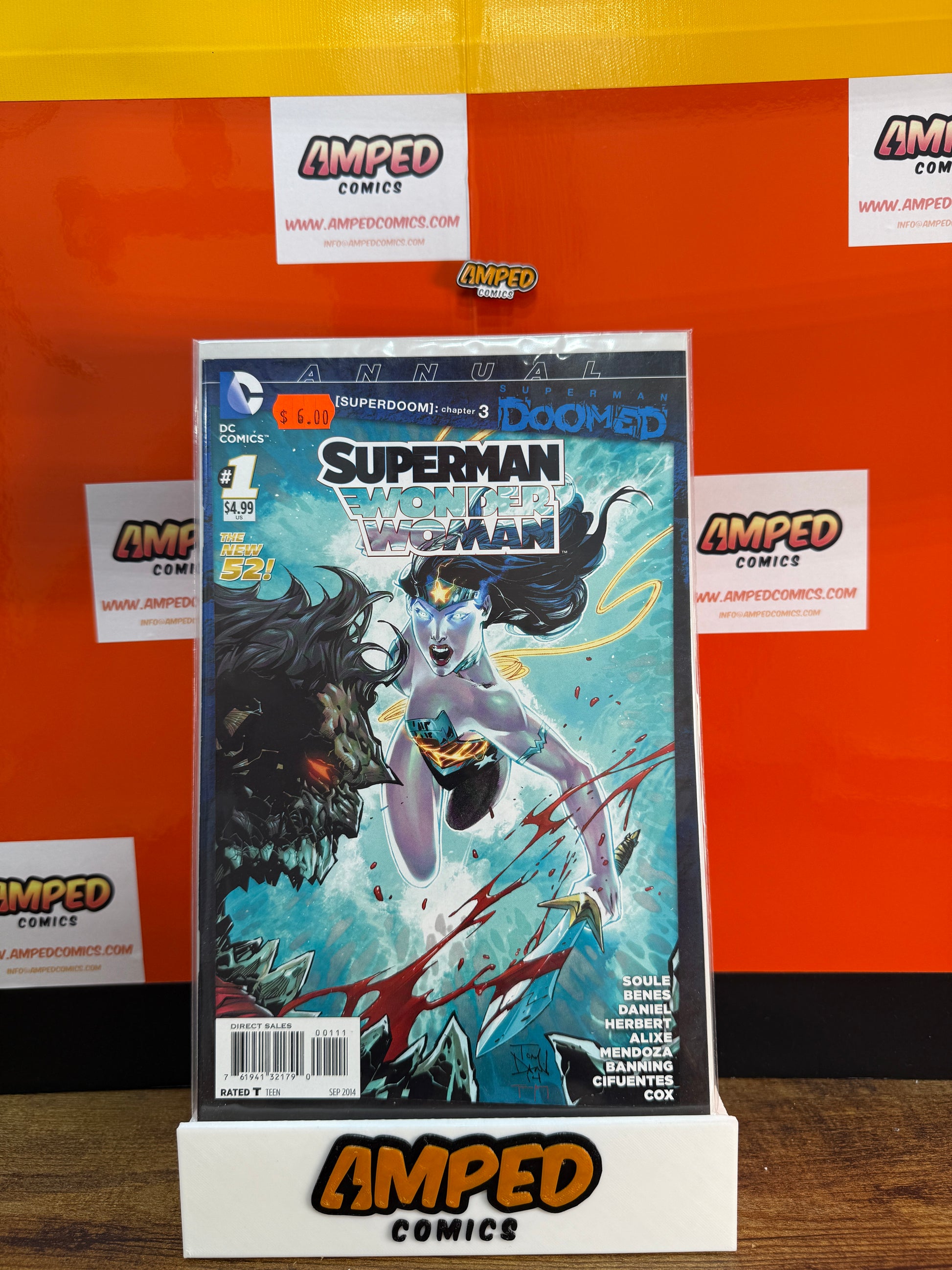 Superman/Wonder Woman Annual 1 DC Comics Sep 2014