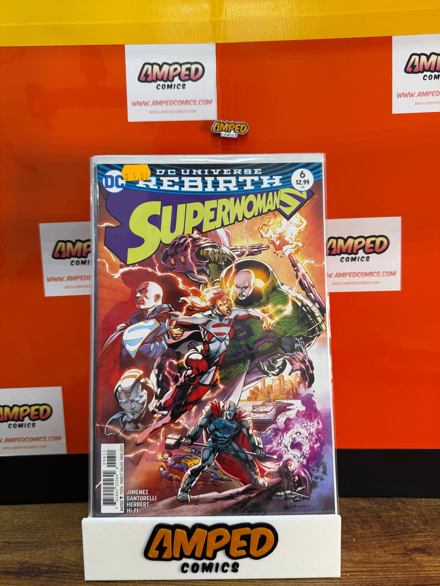 Superwoman 6 DC Rebirth 2017 Jimenez Cover