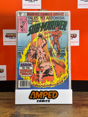 Tales to Astonish 14 Marvel Comics Jan 1970s Sub-Mariner v Human Torch LOW GRADE