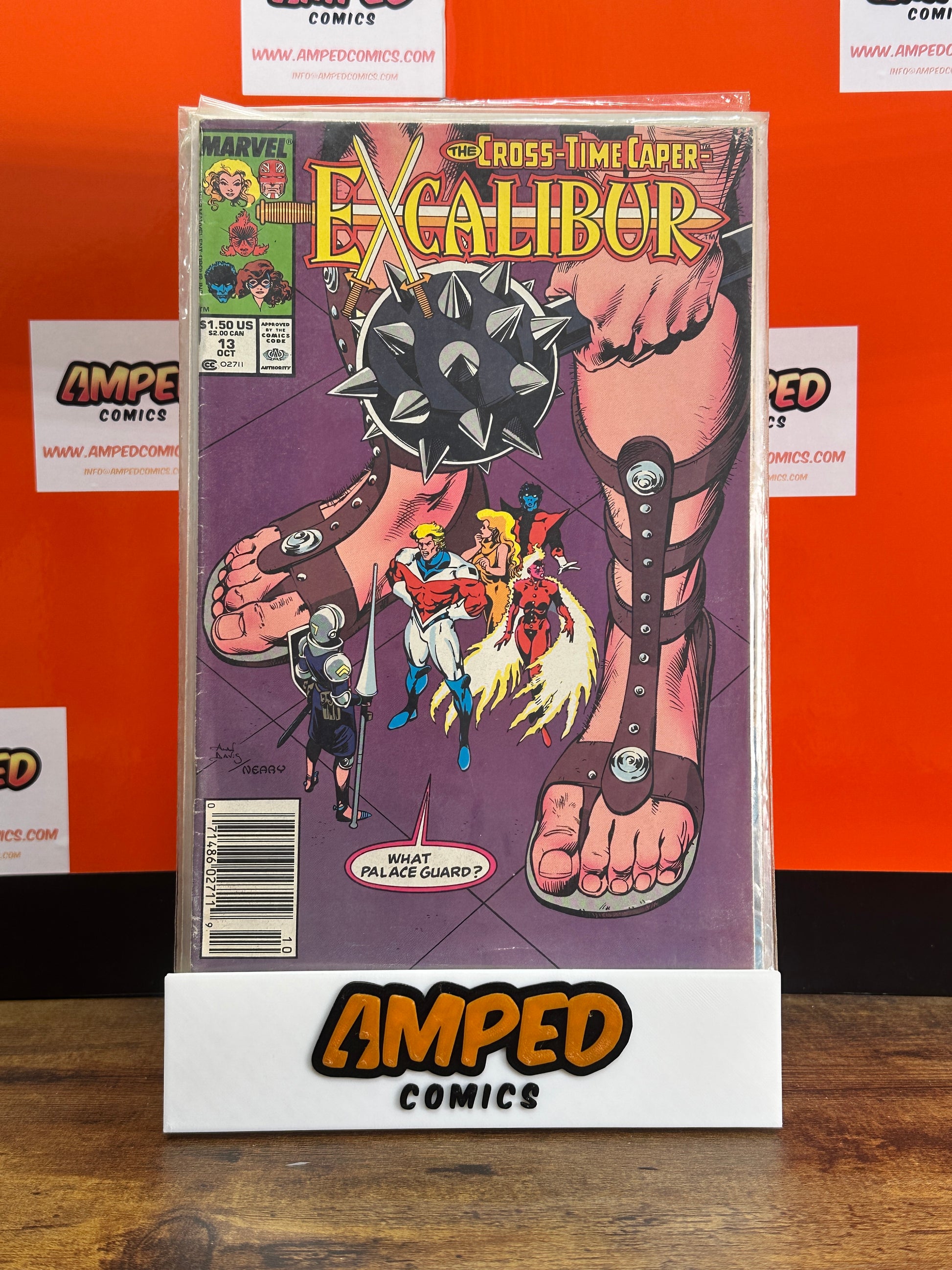 Excalibur 13 Marvel Comics 1989 The Cross-Time Caper