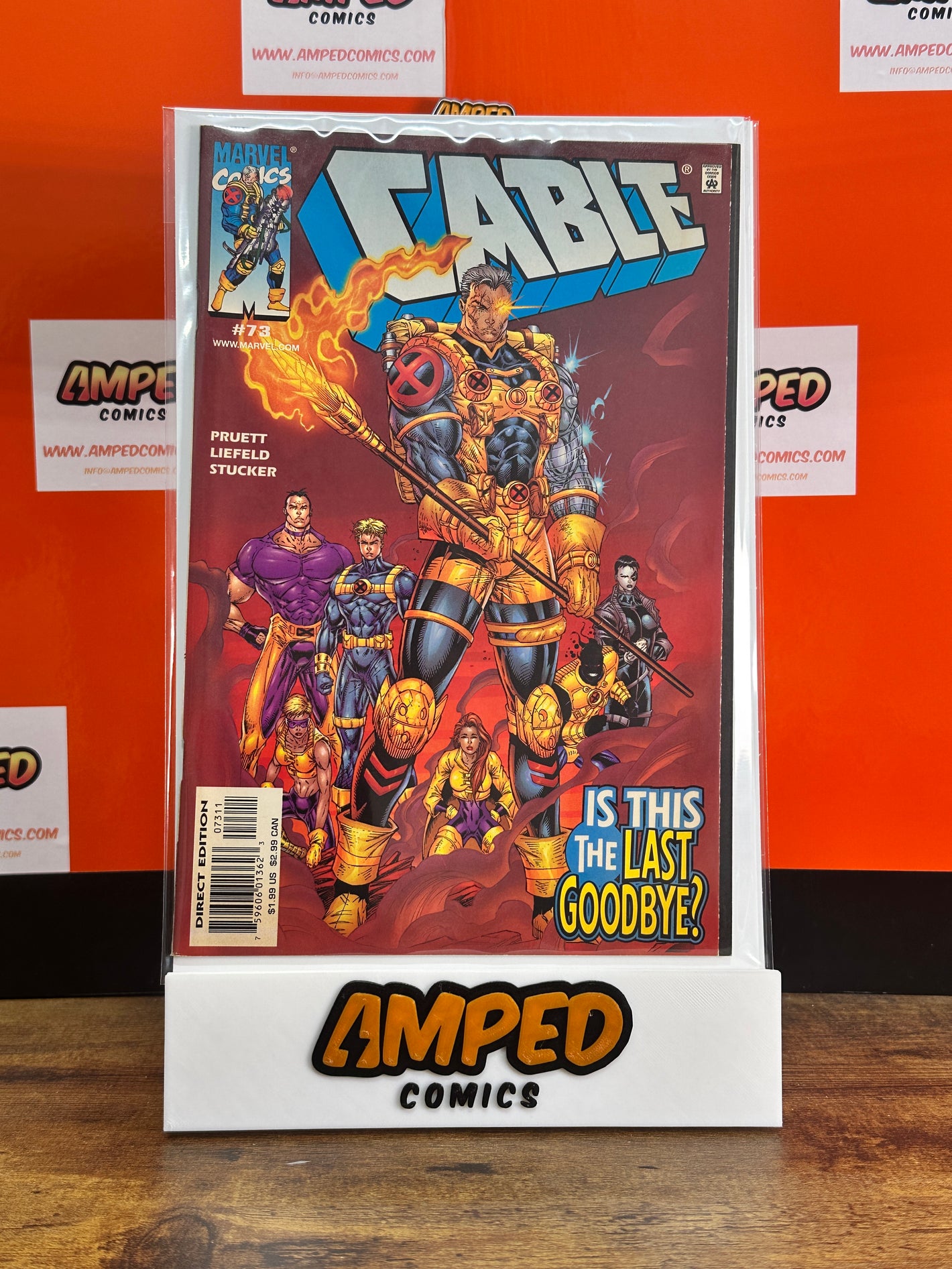 Cable 73 Marvel Comics 1999 Pruett Liefeld Stucker