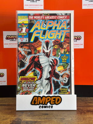 Alpha Flight 1 Marvel Comics Aug 1997 All-New Issue