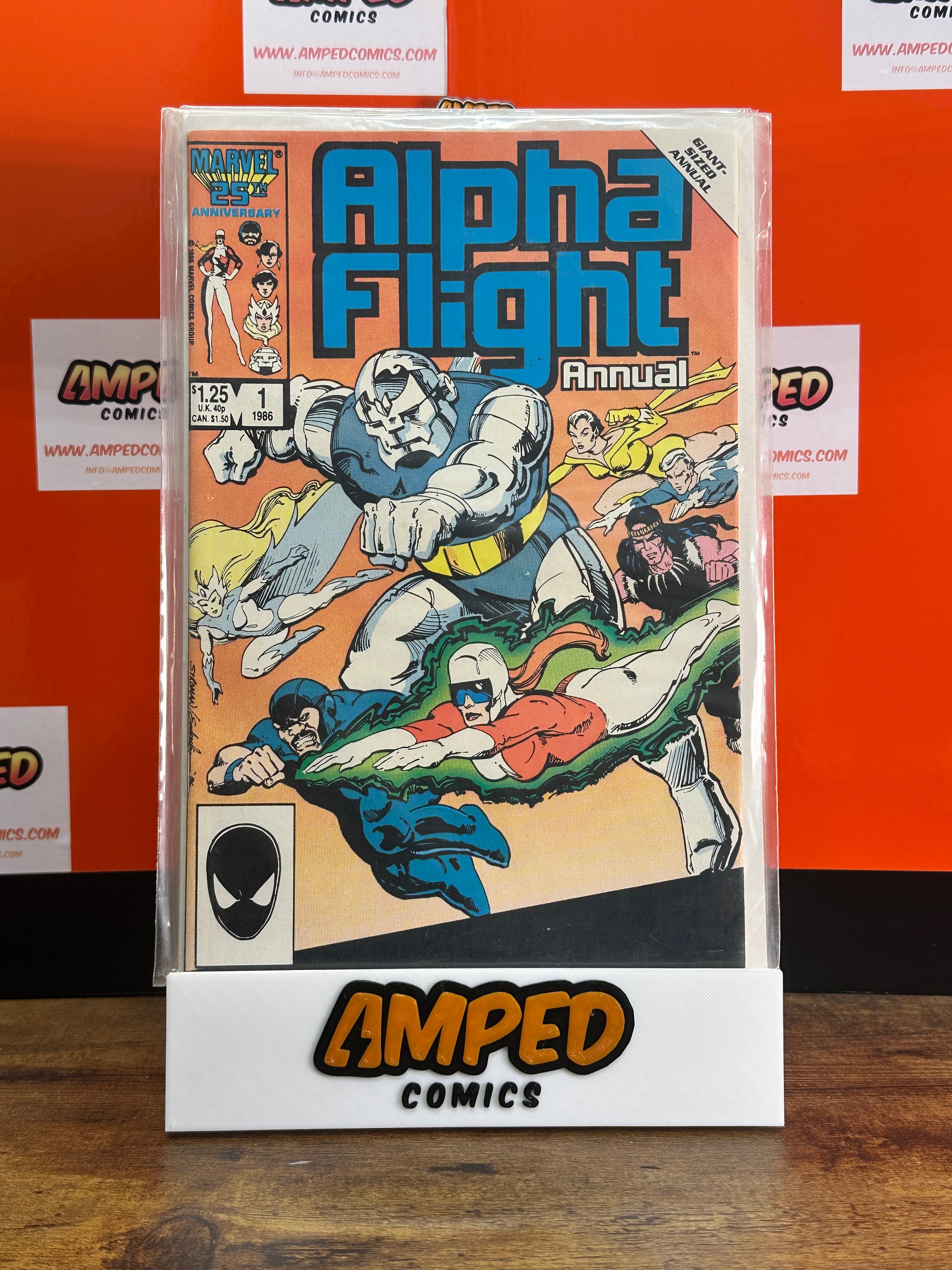 Alpha Flight Annual 1 (1986) Marvel Comics