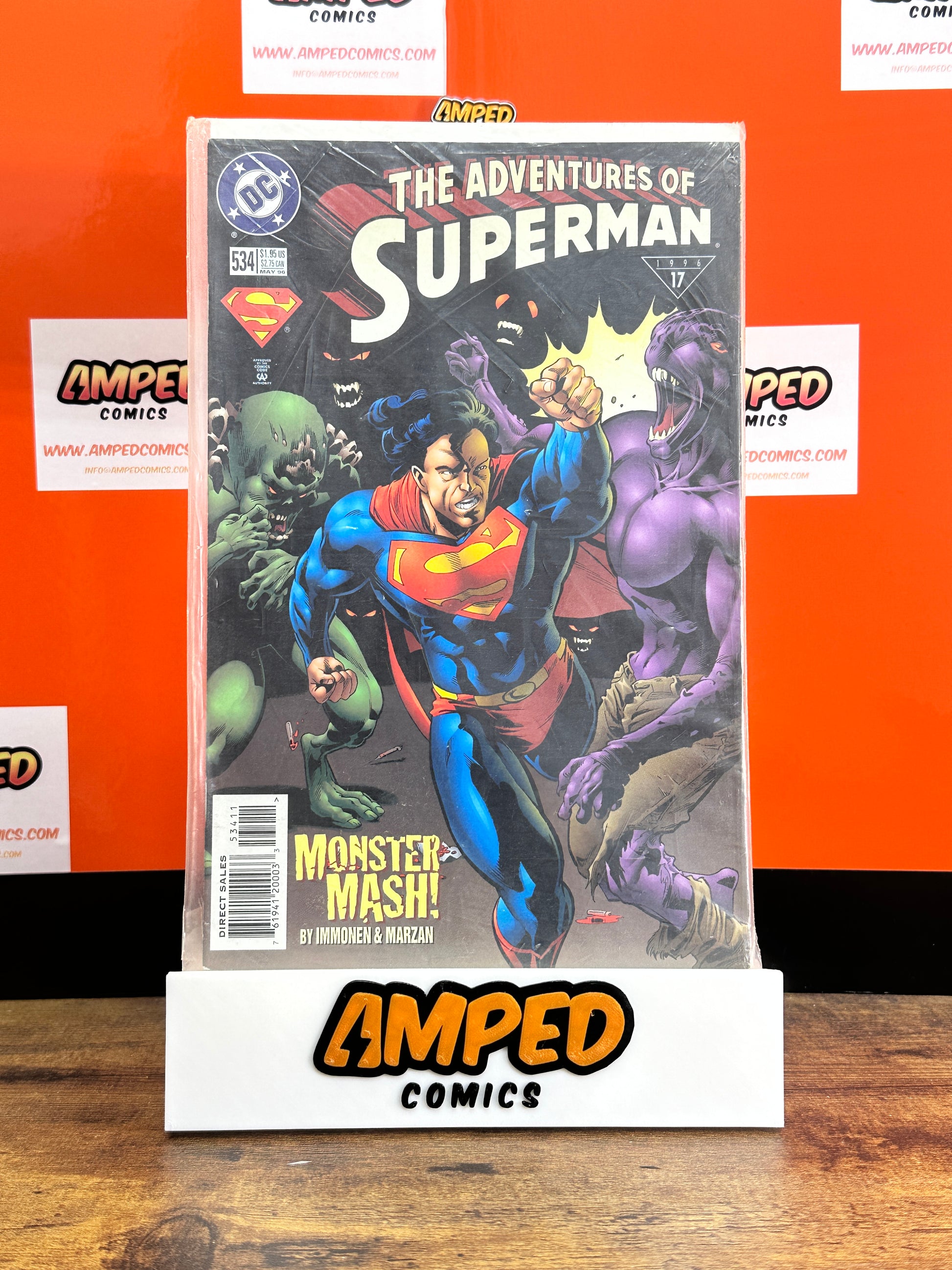 The Adventures of Superman 534 DC Comics 1995 Monster Mash