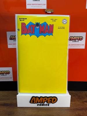 BATMAN #47 FACSIMILE EDITION BLANK CARD STOCK VARIANT