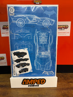 Batman 3 DC Comics Batmobile Blueprint Cover