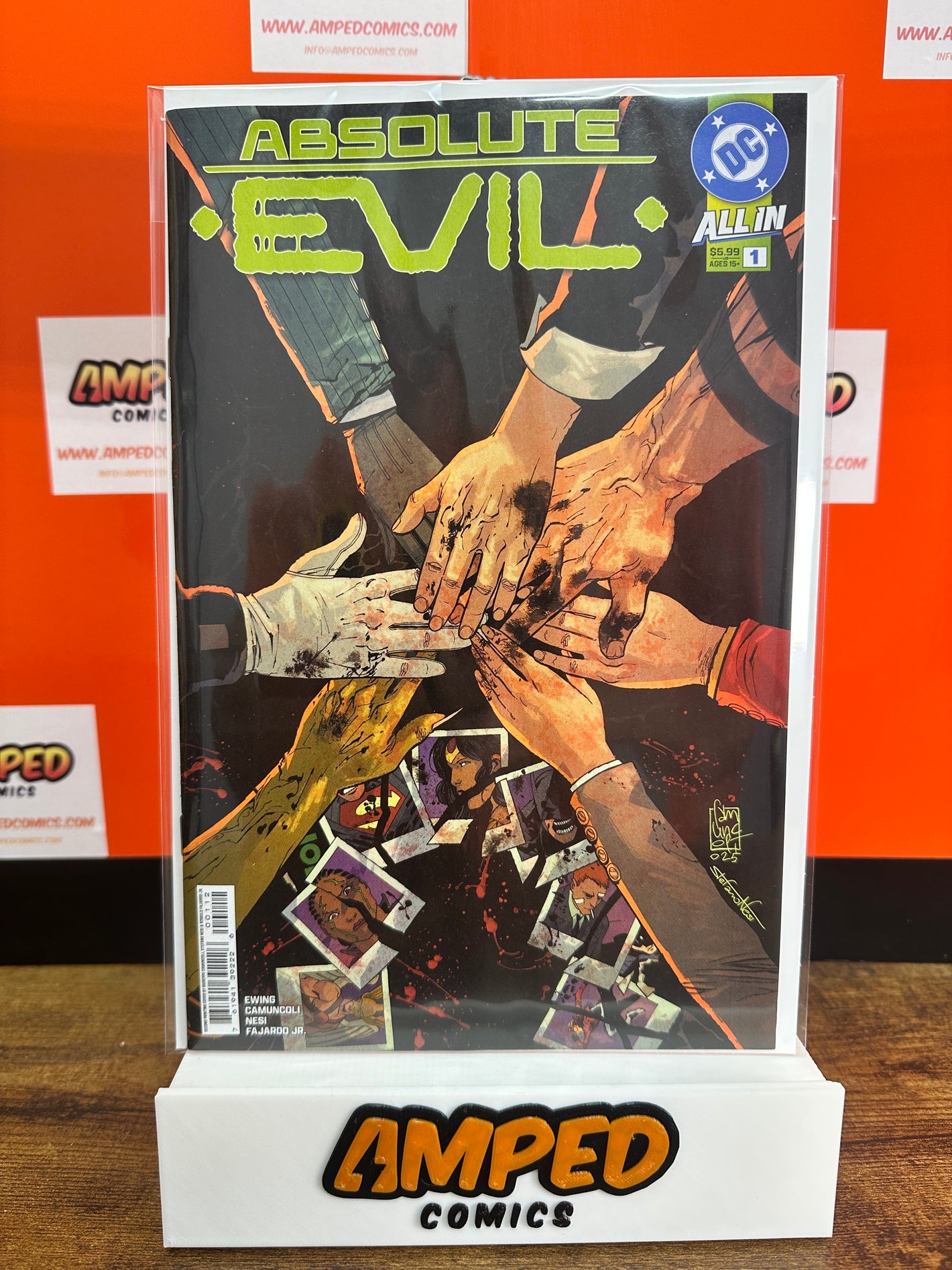 Absolute Evil 1 DC Comics All In Second Printing 