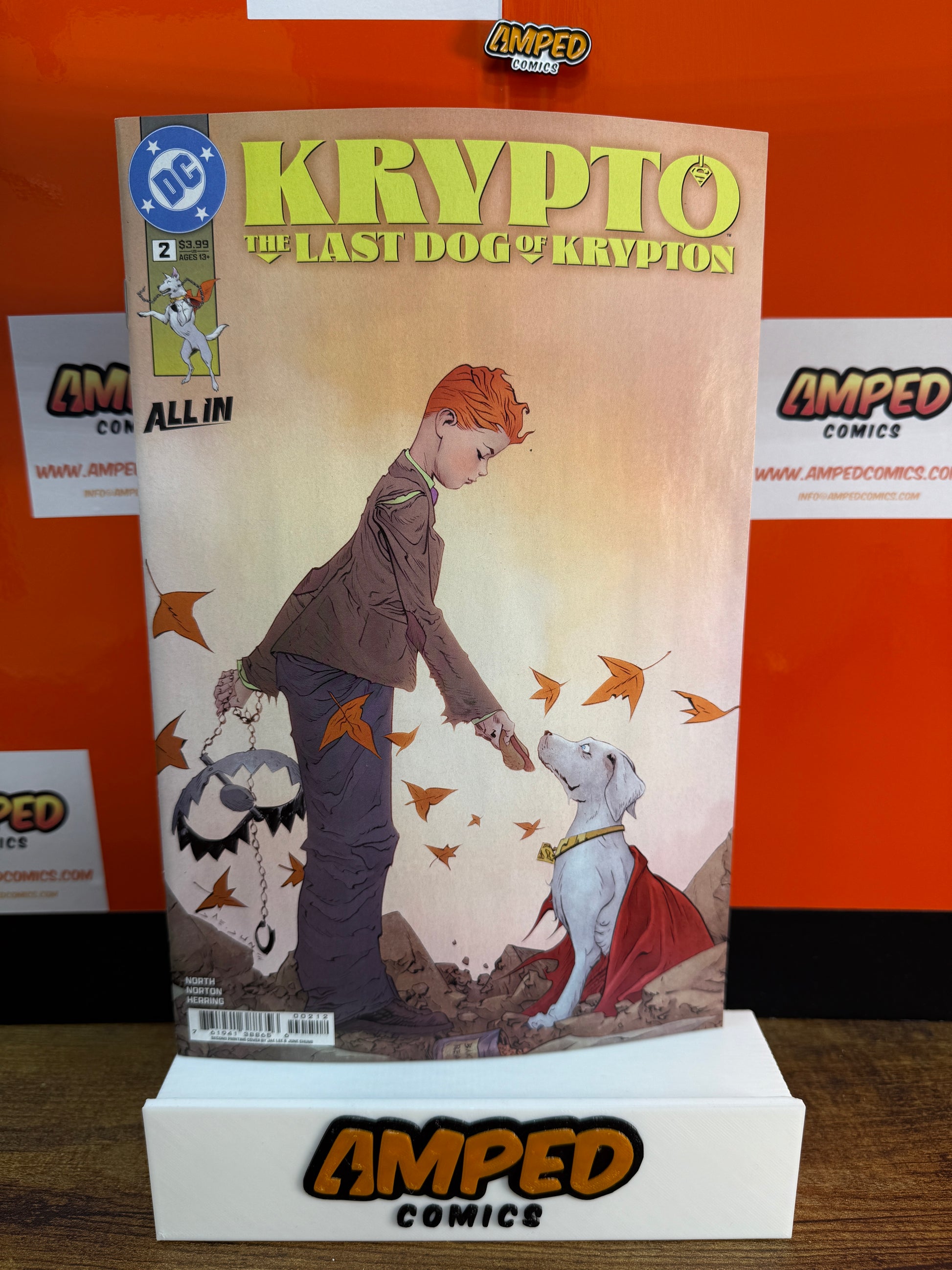 KRYPTO: THE LAST DOG OF KRYPTON #2 (2025) 2ND PRINTING DC COMICS