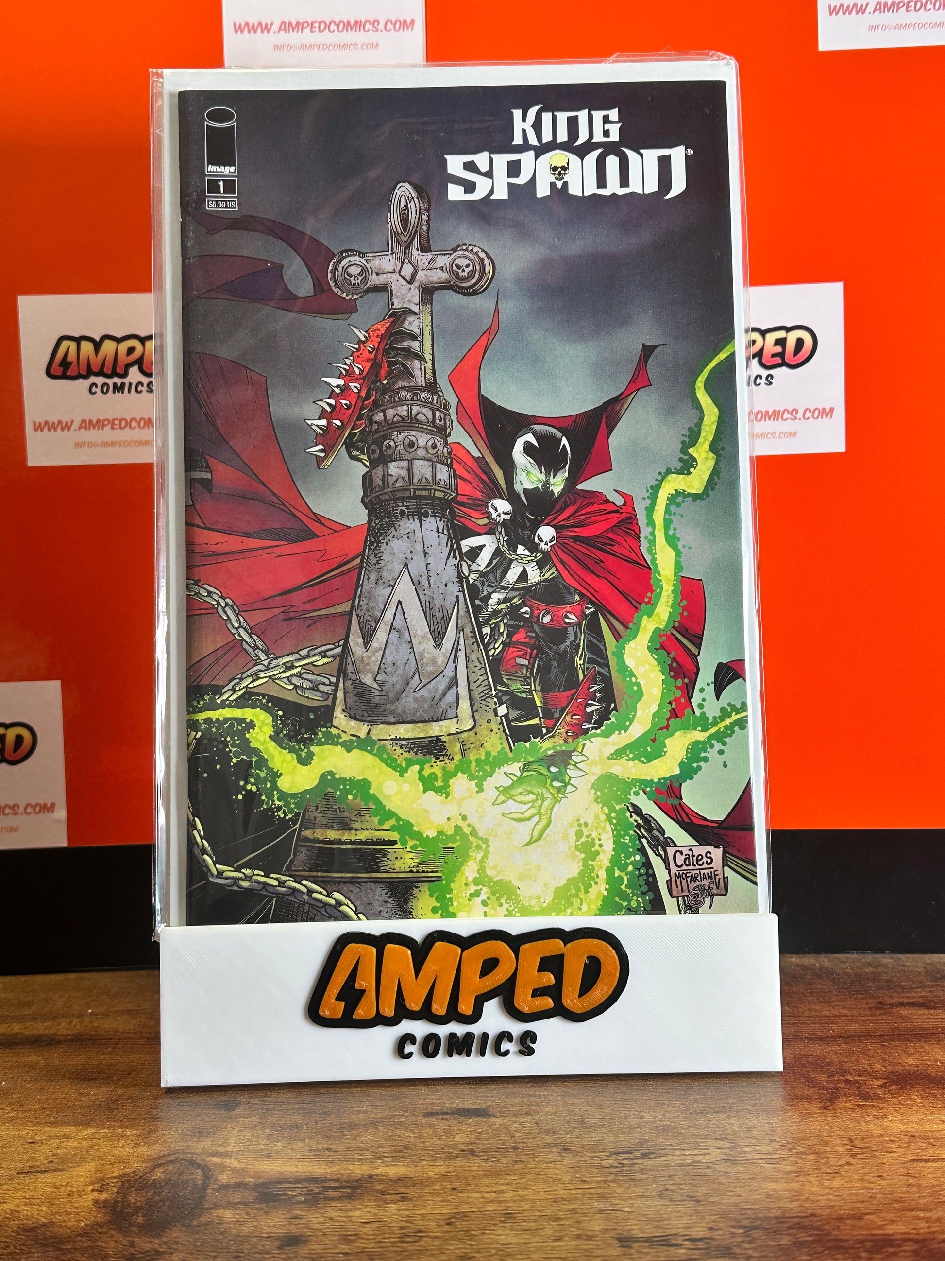 King Spawn 1 Image Comics 2021 Todd McFarlane Cover