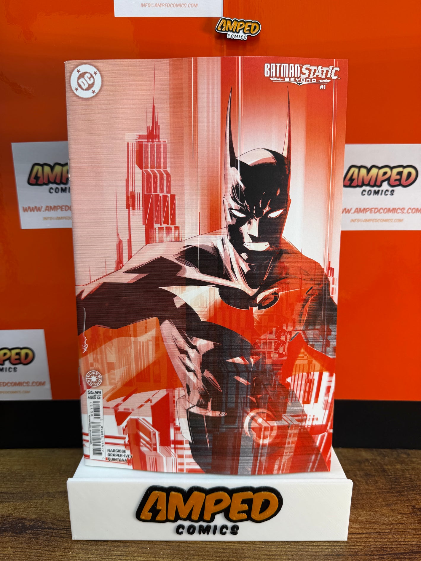 BATMAN STATIC BEYOND #1 (OF 6) CVR D DUSTIN NGUYEN