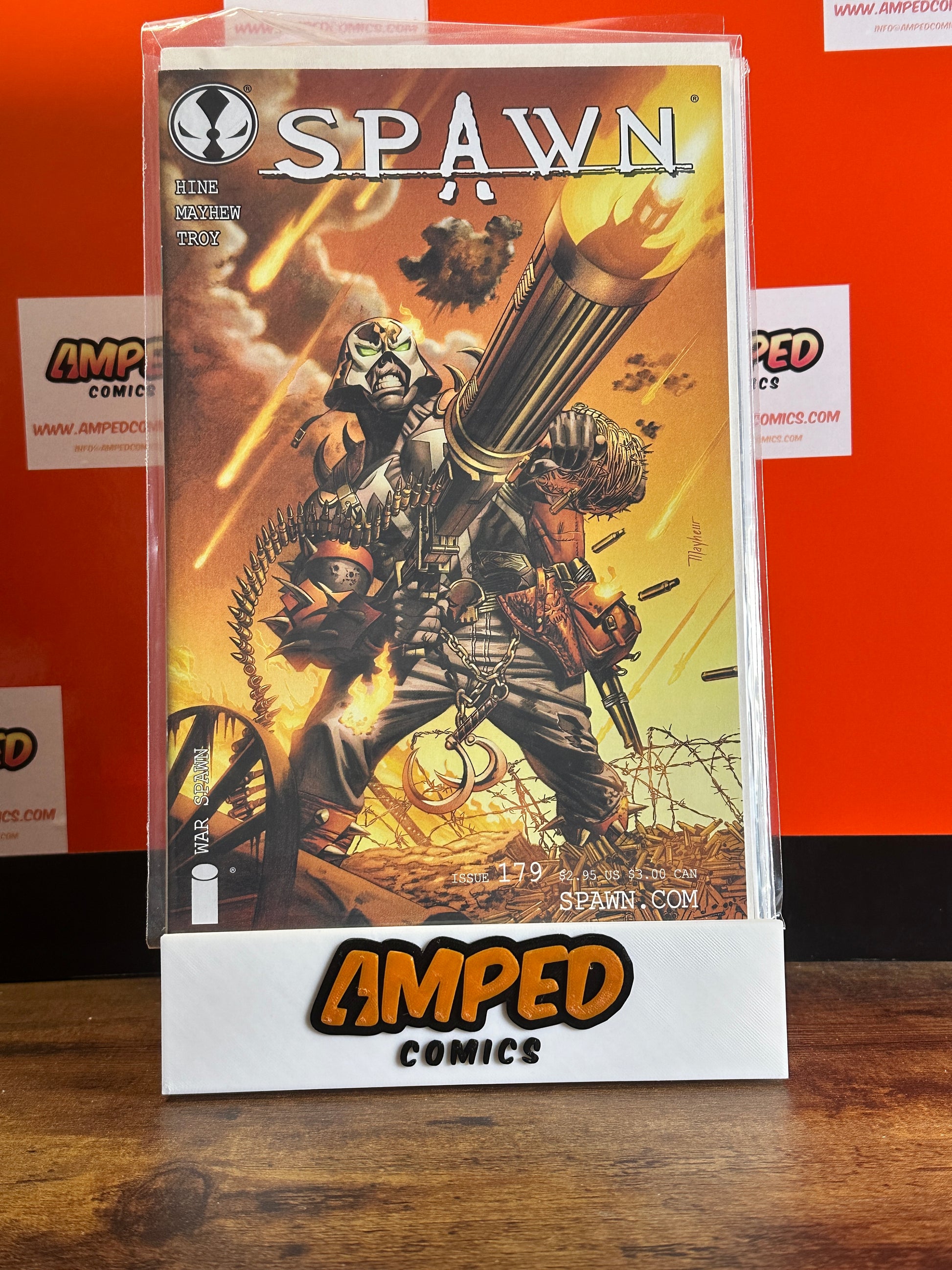 Spawn 179 (Image Comics, 2008) by Hine, Mayhew Troy