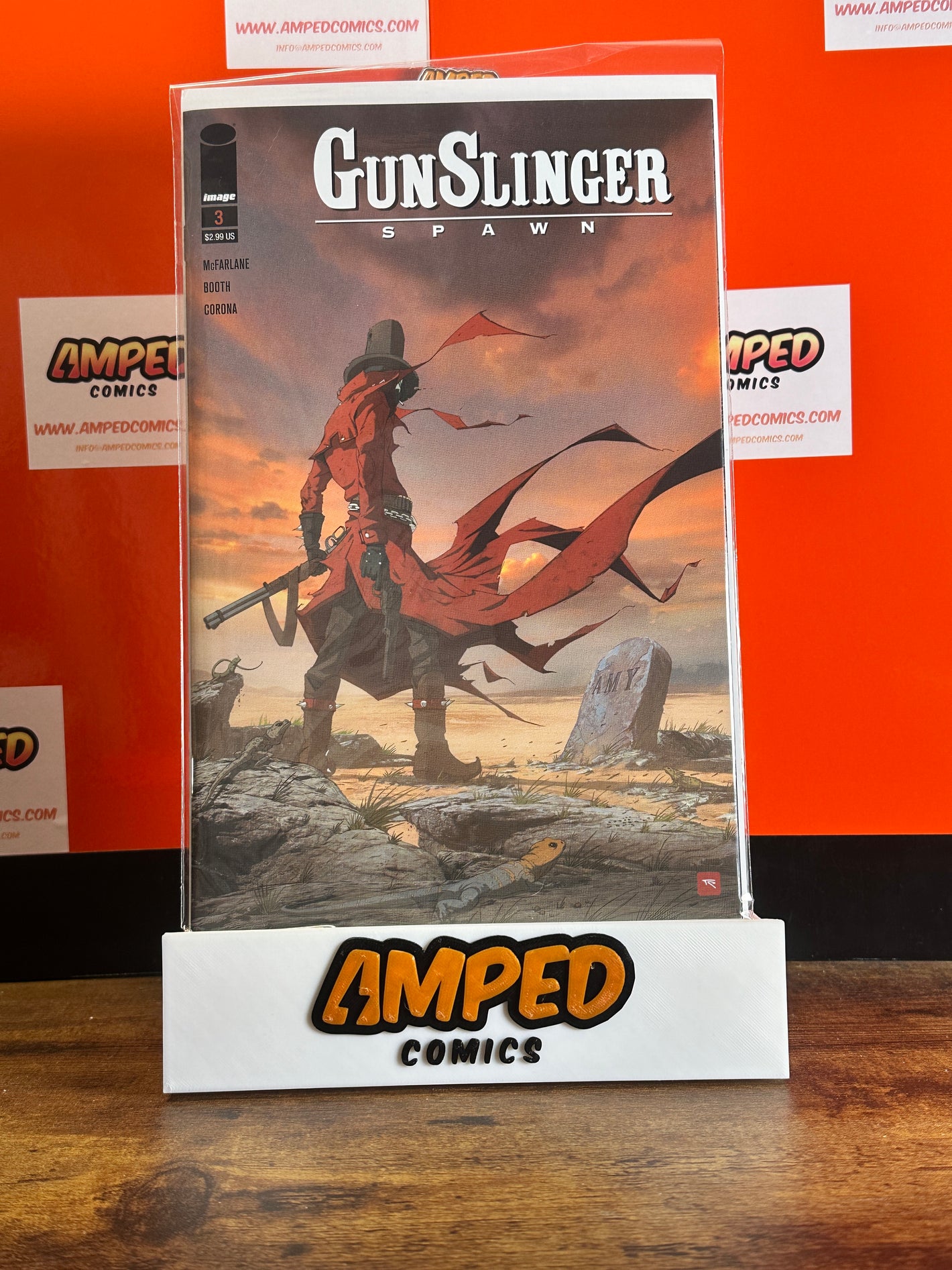 Gunslinger Spawn 3 Image Comics 2021 Todd McFarlane Cover