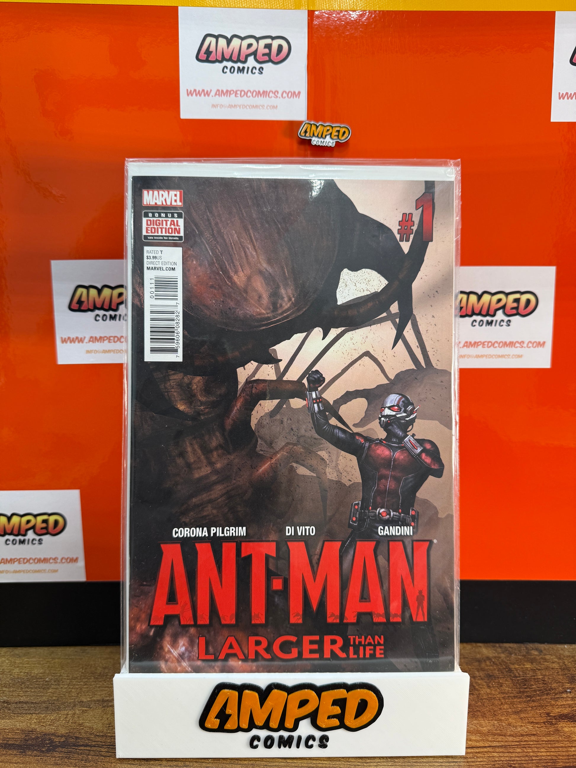 Ant-Man Larger Than Life 1 Marvel Comics 2015