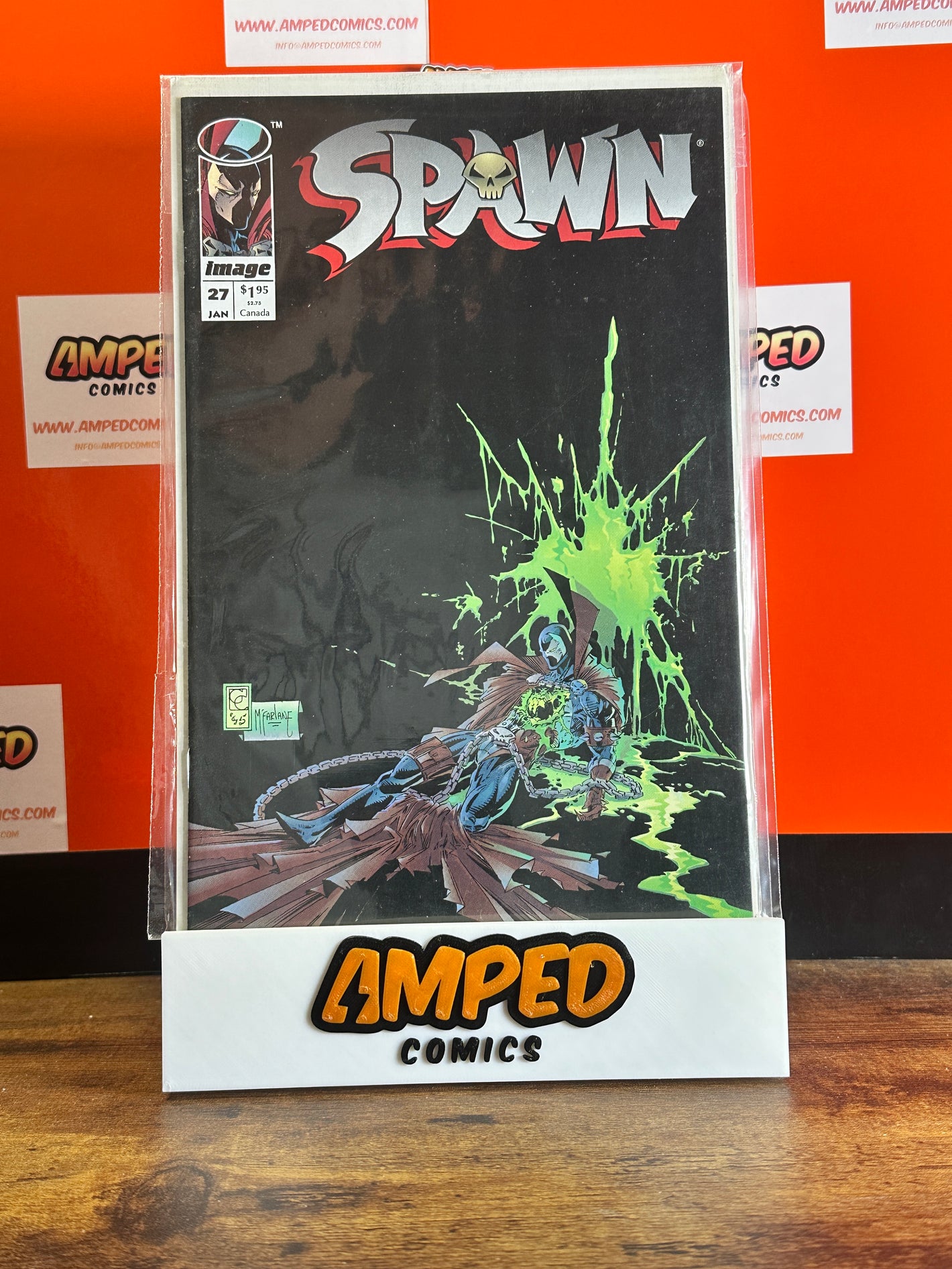 Spawn 27 (Jan 1995) Image Comics - Todd McFarlane Cover Art