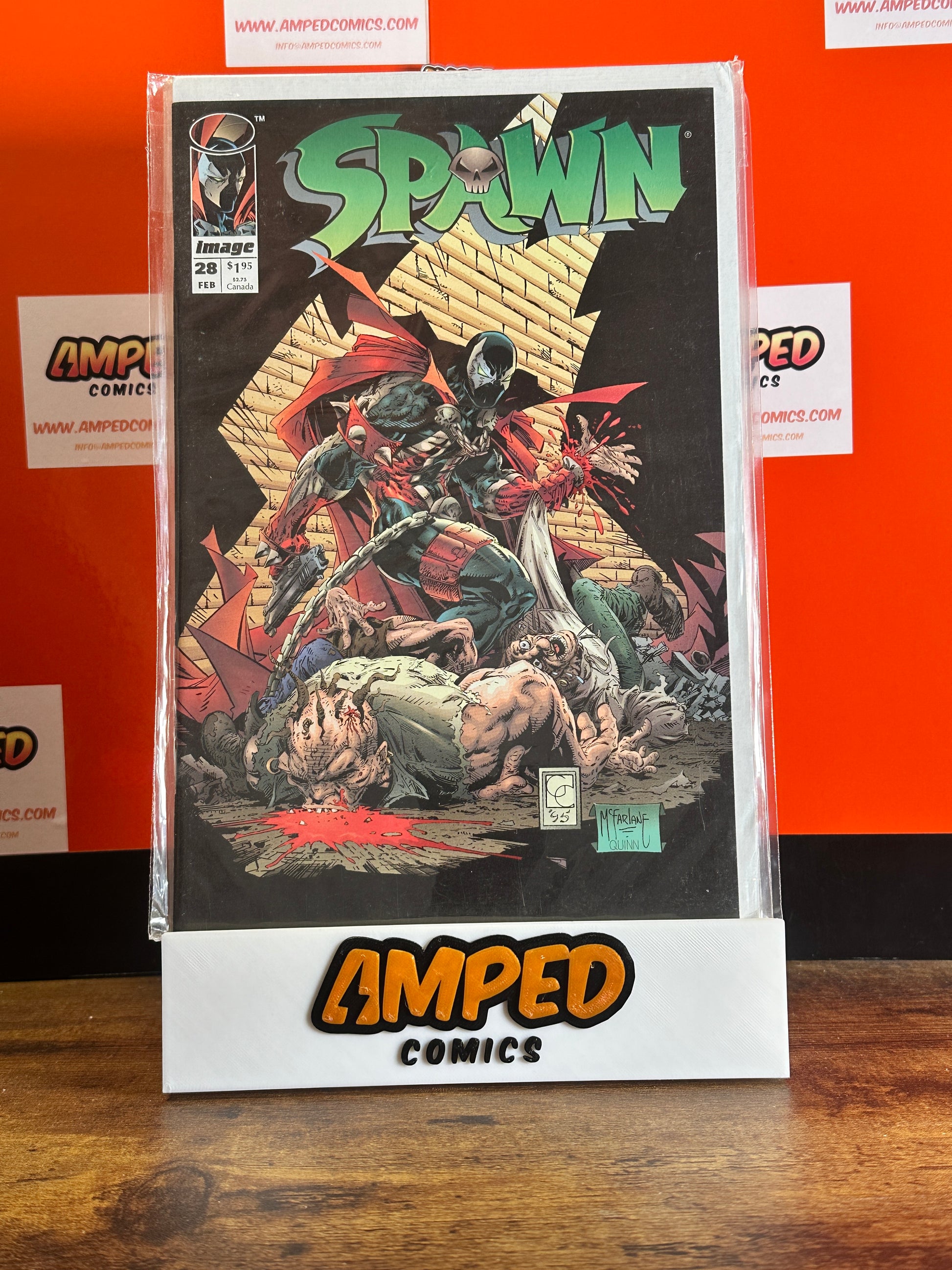 Spawn 28 (Feb 1995) Image Comics by Todd McFarlane