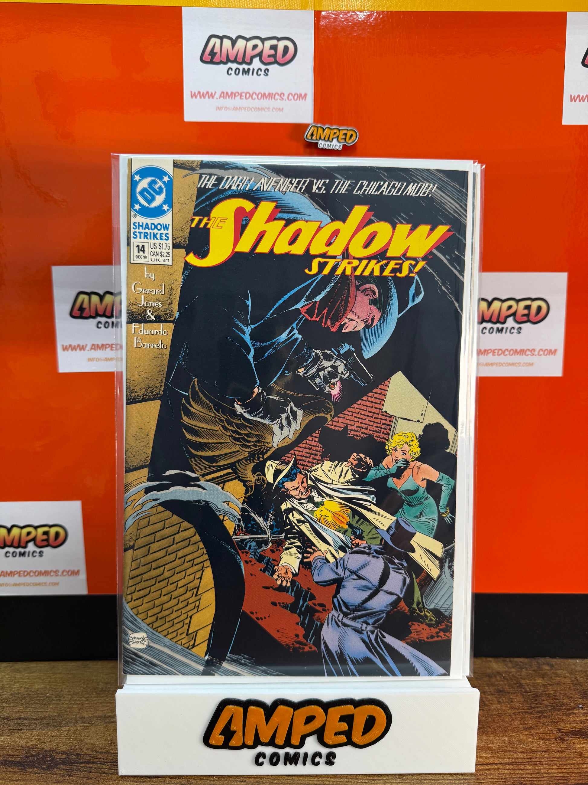 The Shadow Strikes 14 DC Comics 1990 Gerard Jones Eduardo Barreto