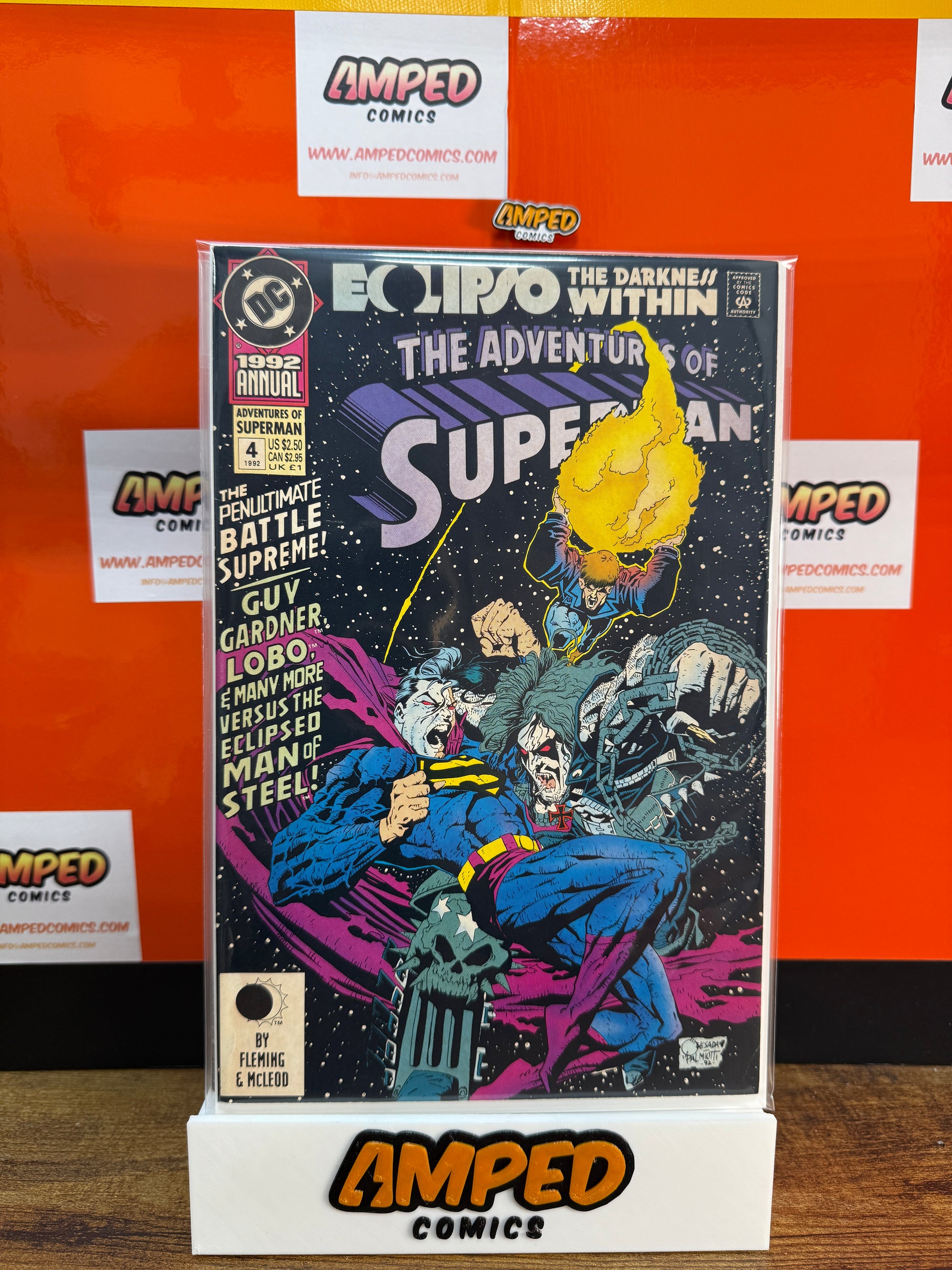 Adventures of Superman Annual 4 (1992) DC Comics Eclipso Crossover