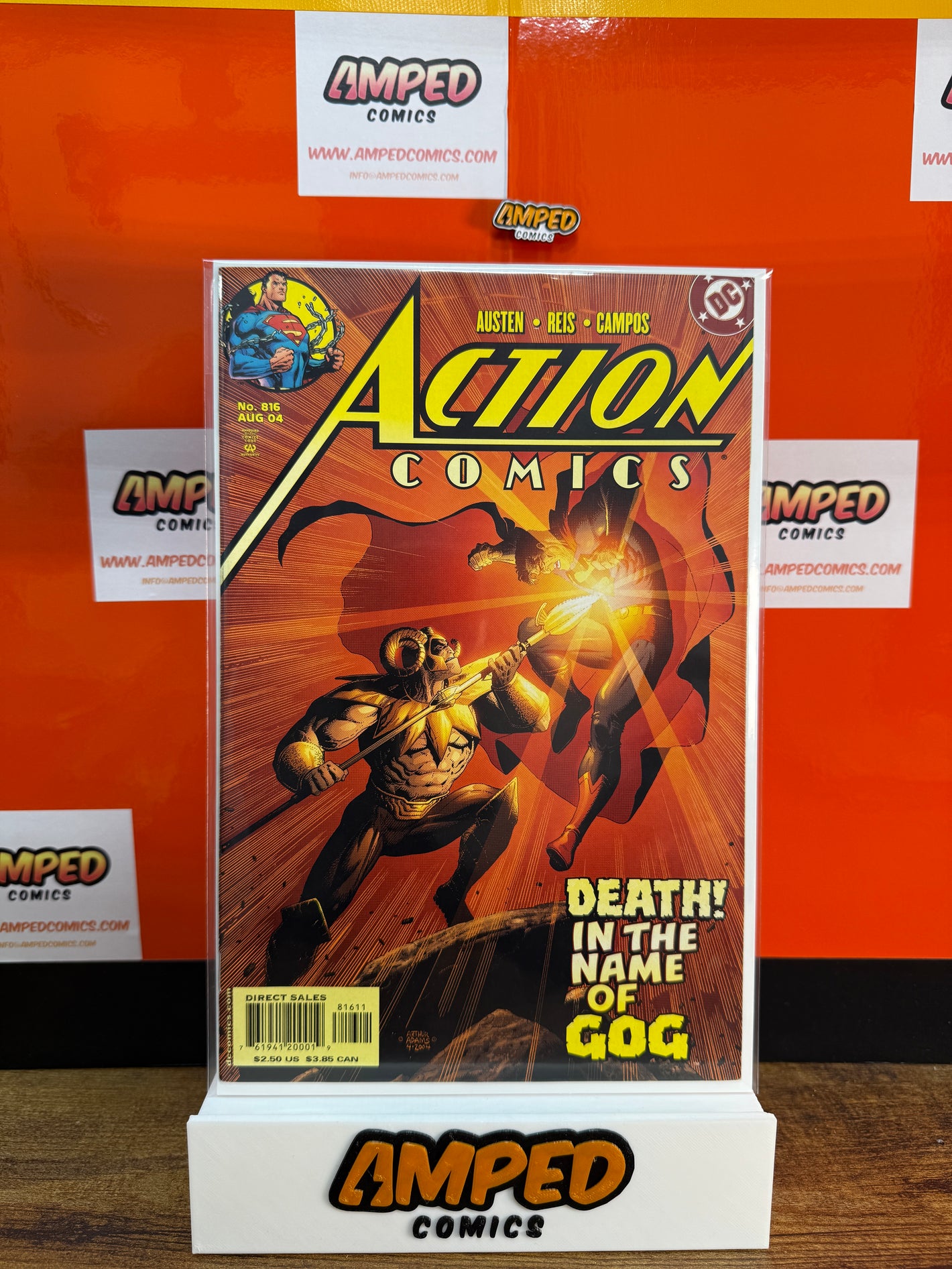 Action Comics 816 DC Comics August 2004 Death in the Name of Gog