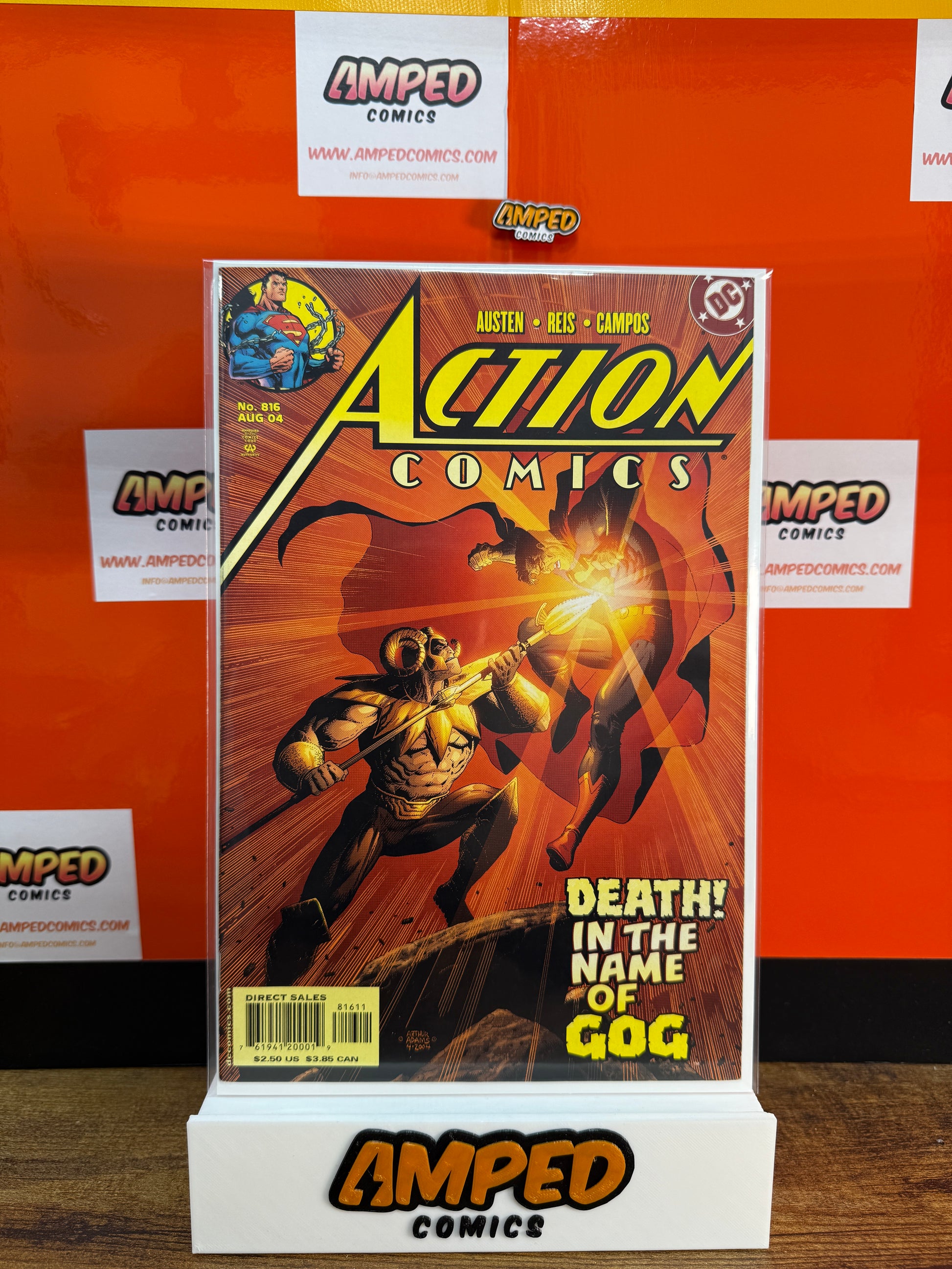 Action Comics 816 DC Comics August 2004 Death in the Name of Gog