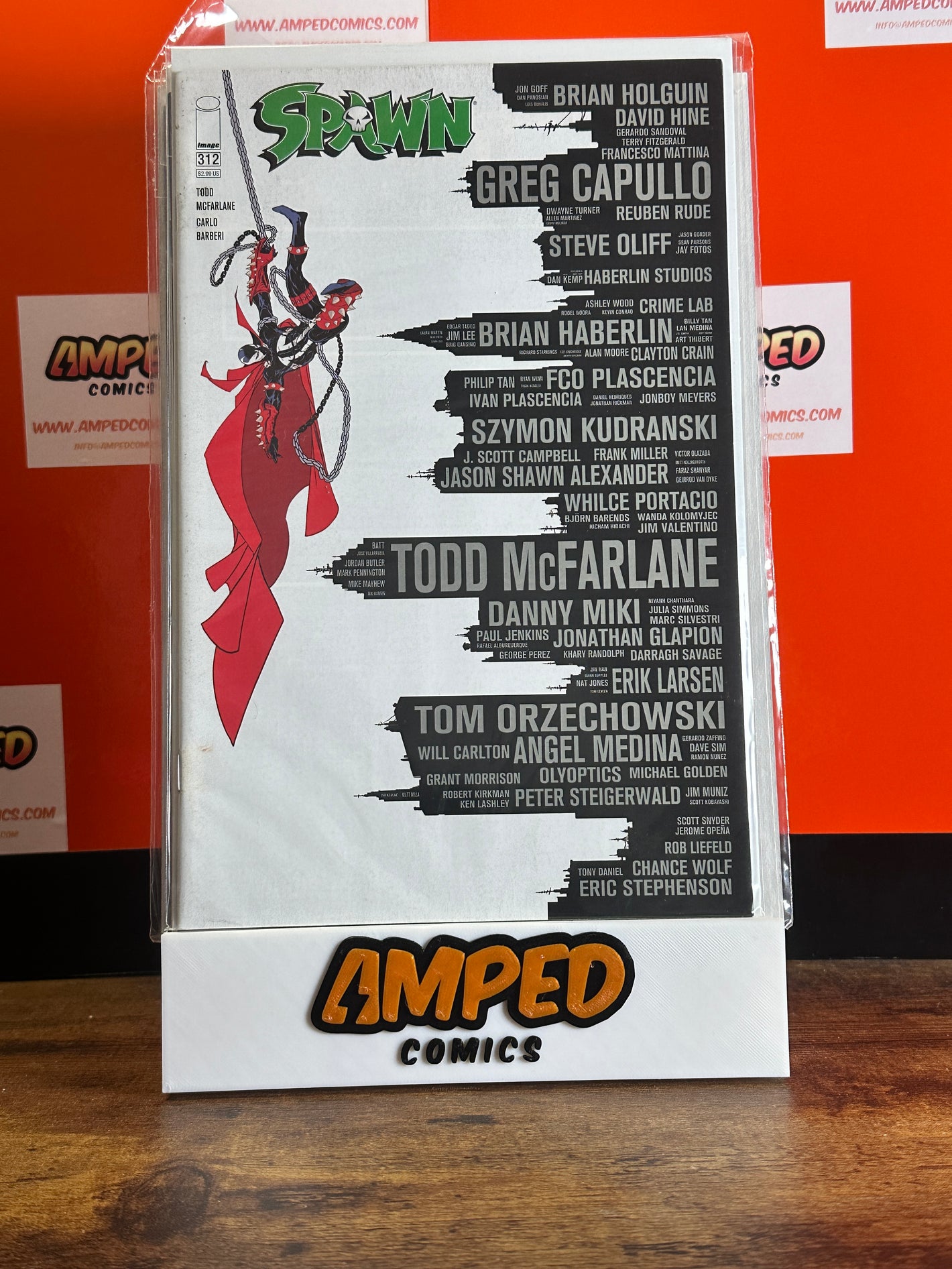 Spawn 312 by Image Comics - Todd McFarlane Cover