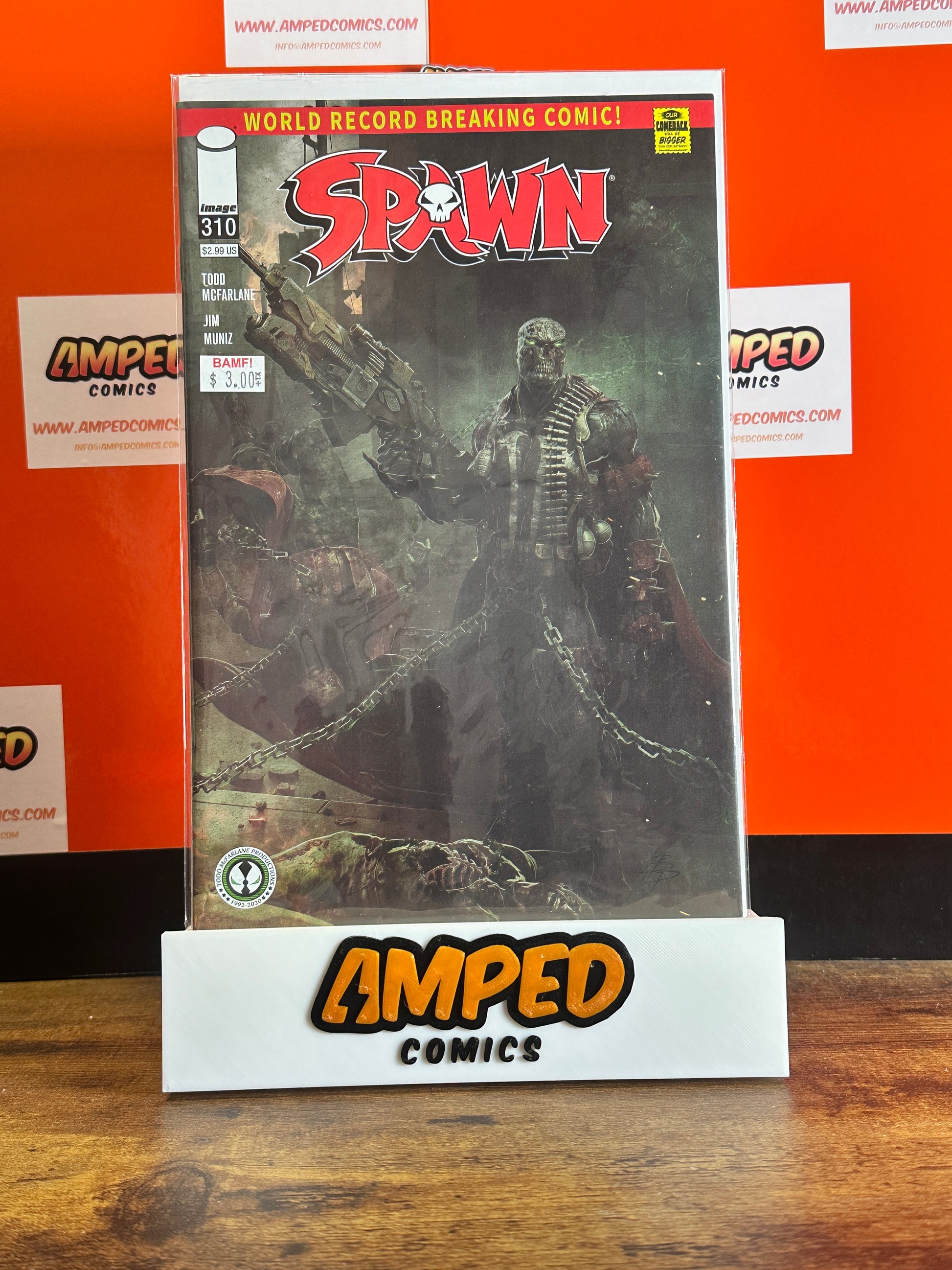Spawn 310 Image Comics Todd McFarlane Jim Muniz