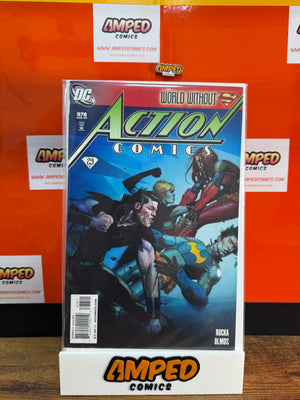 Action Comics 878 DC Comics Aug 2009 World Without Superman