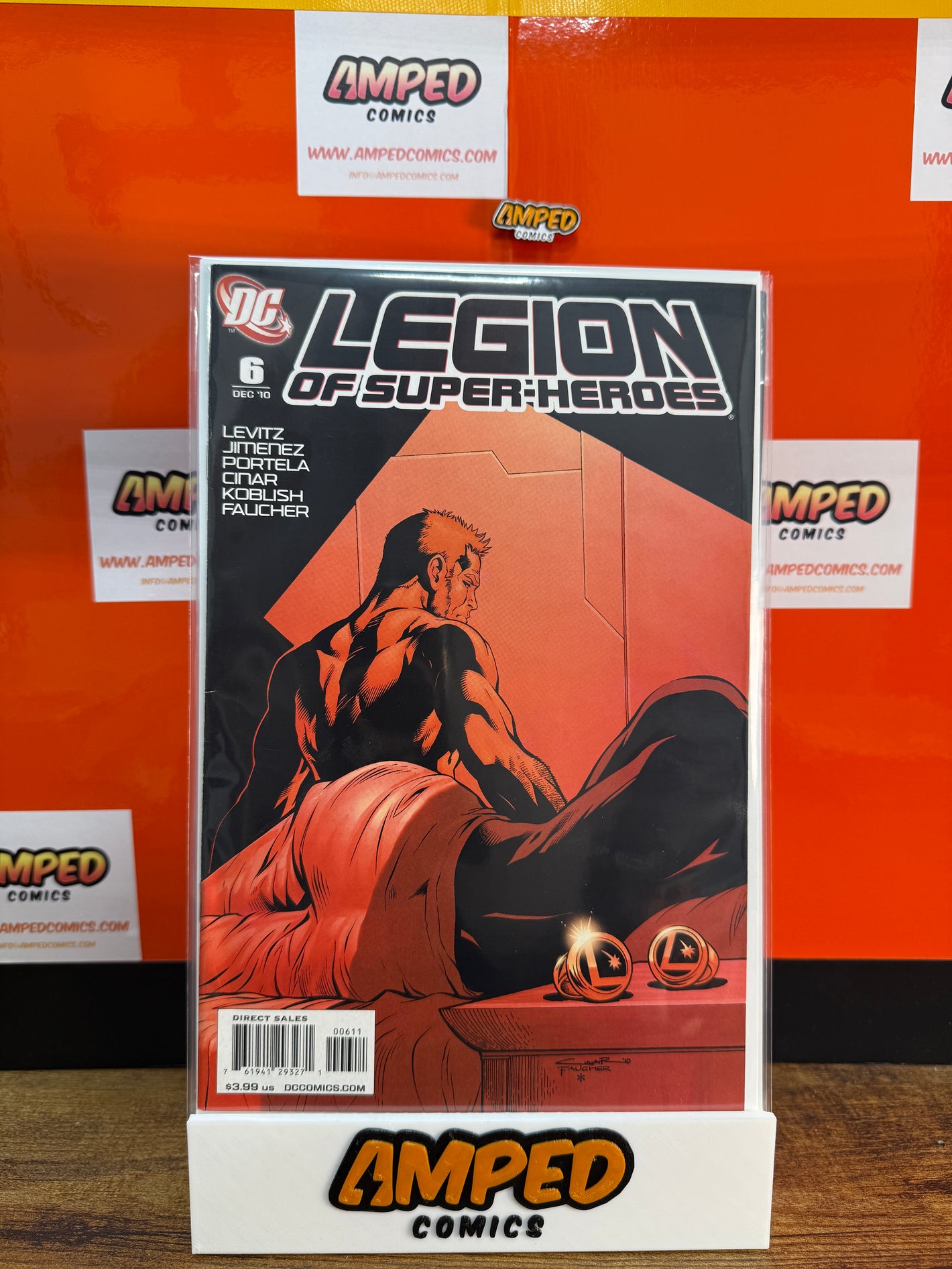 Legion of Super-Heroes 6 DC Comics Dec 2010