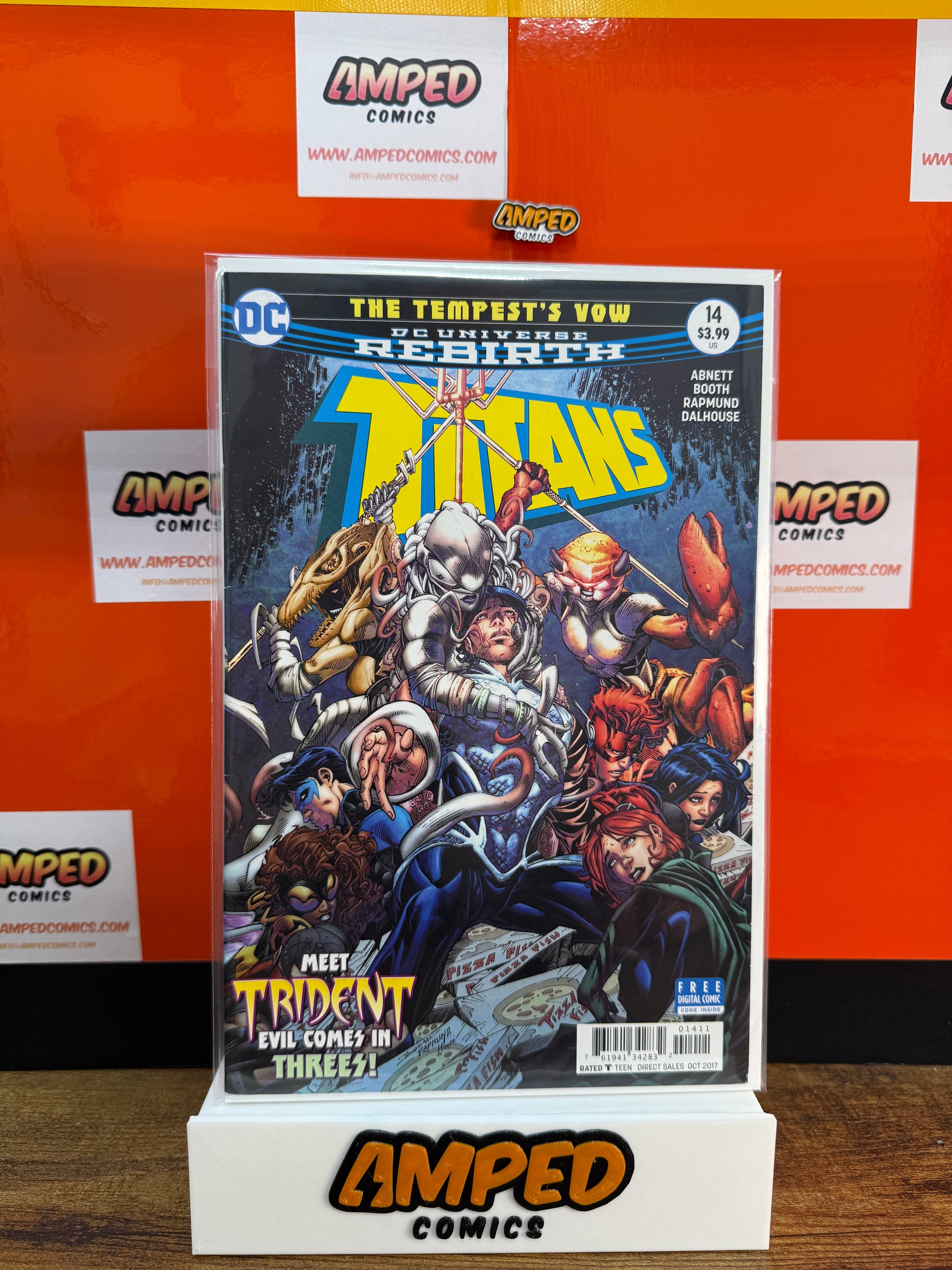 Titans 14 DC Universe Rebirth The Tempests Vow 2017