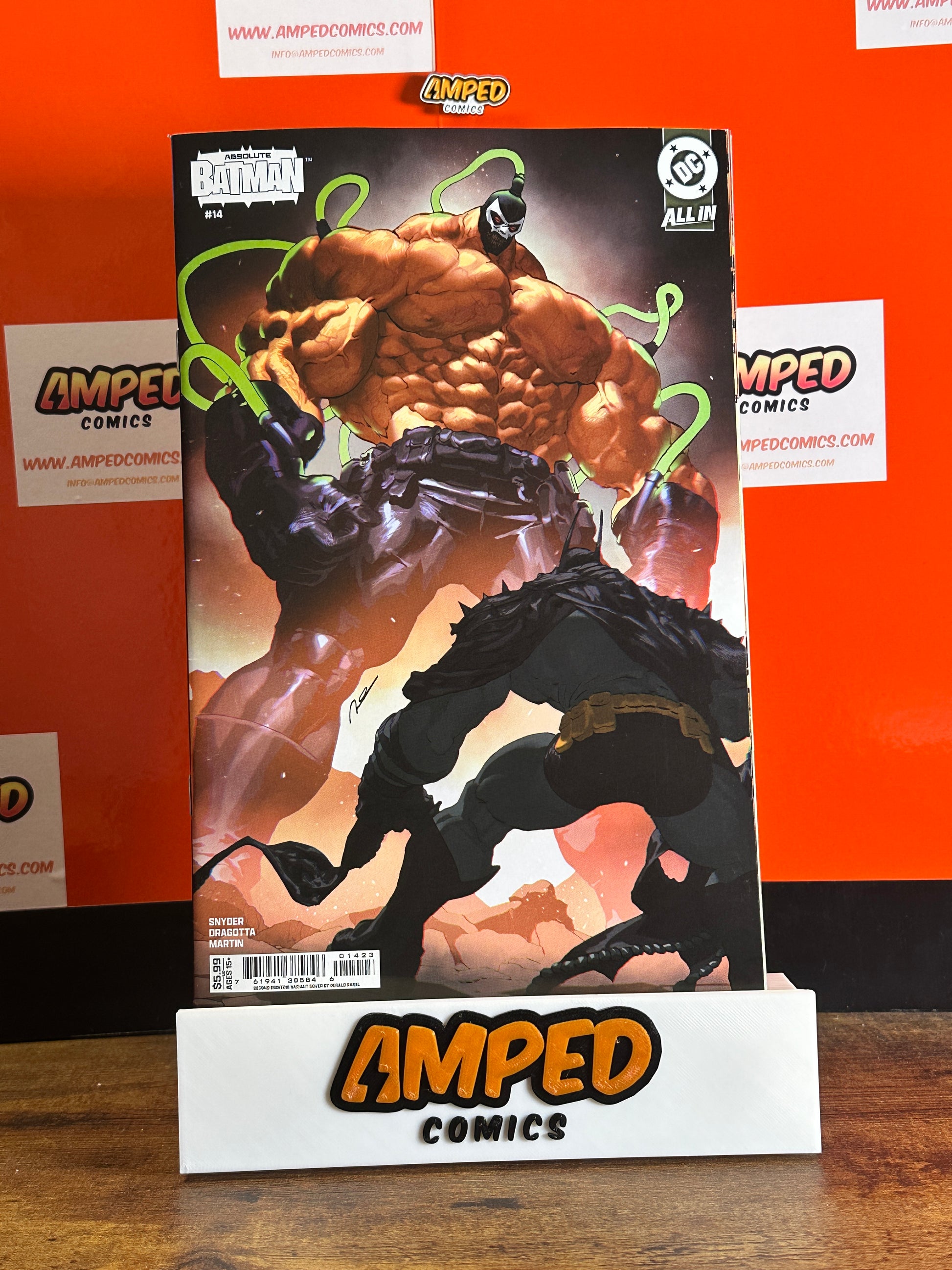 Absolute Batman 14 DC Comics GERALD PAREL VARIANT 