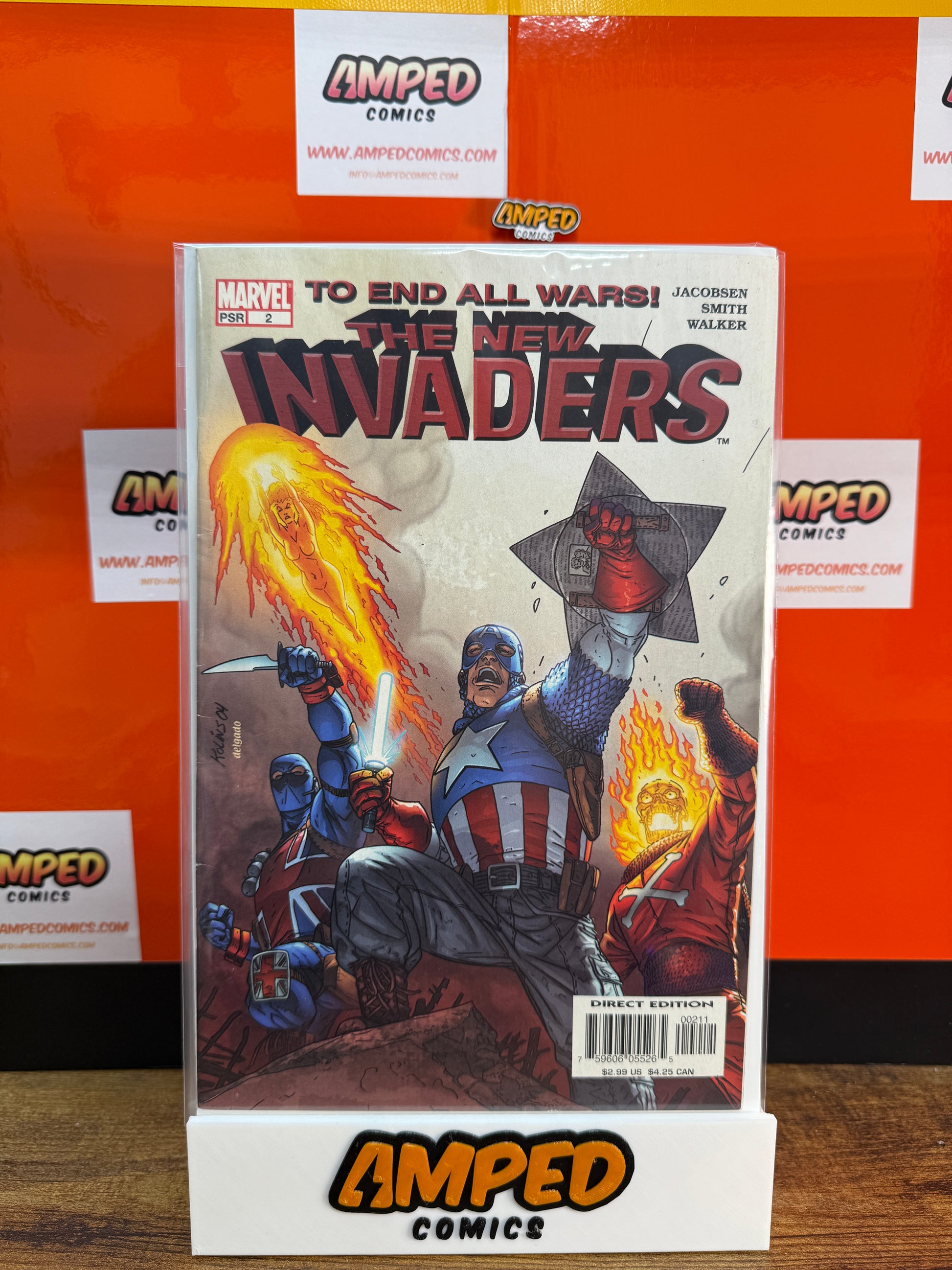 The New Invaders 2 Marvel Comics 2004 Direct Edition