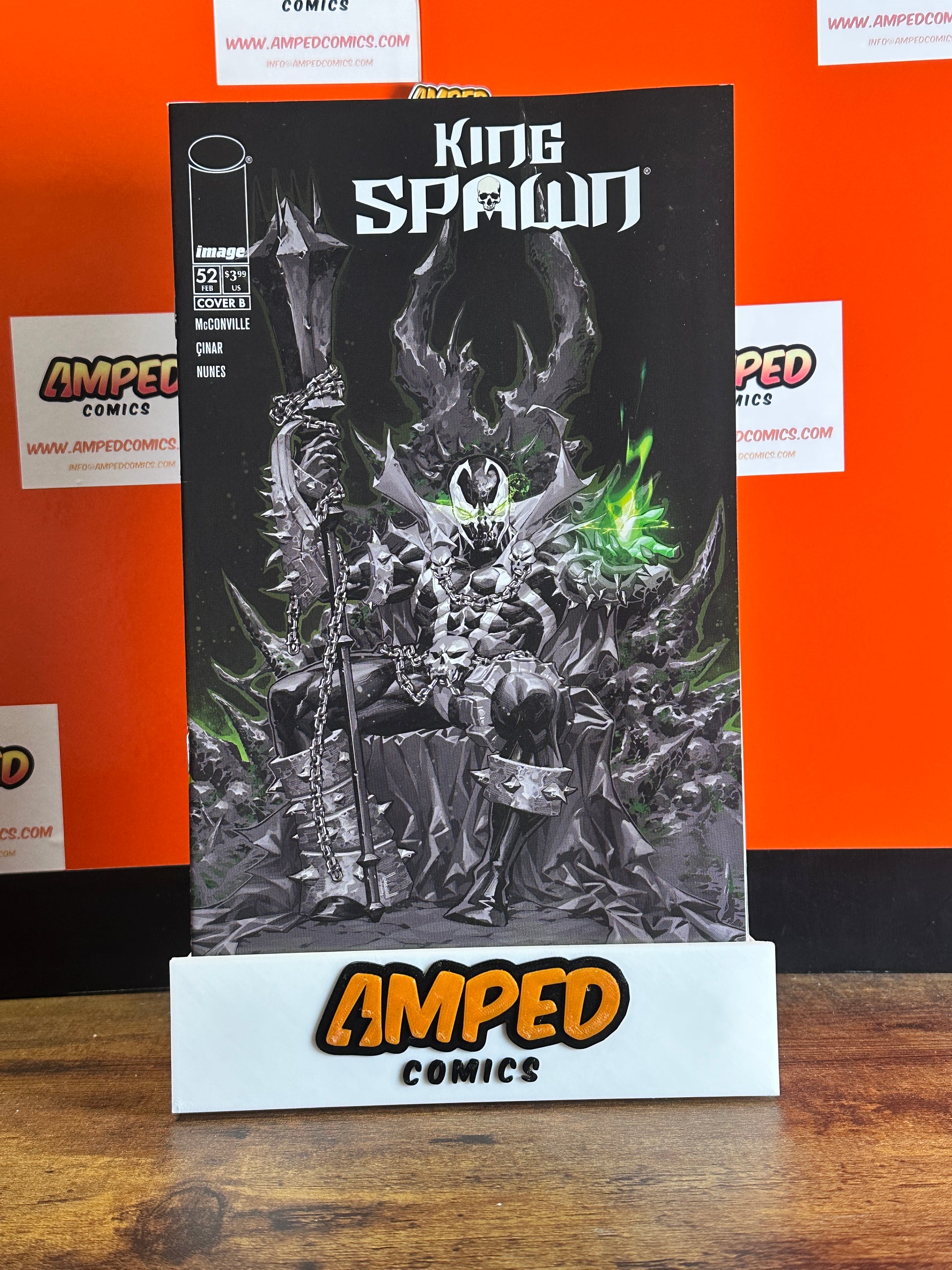 King Spawn 52 KAEL NGU B&W VARIANT Image Comics 