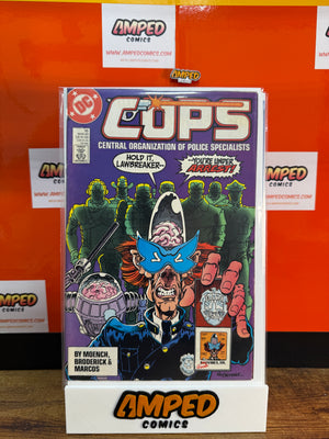 CENTRAL ORGANIZATION OF POLICE SPECIALISTS C.O.P.S. 10 (DC Comics, March 1988)