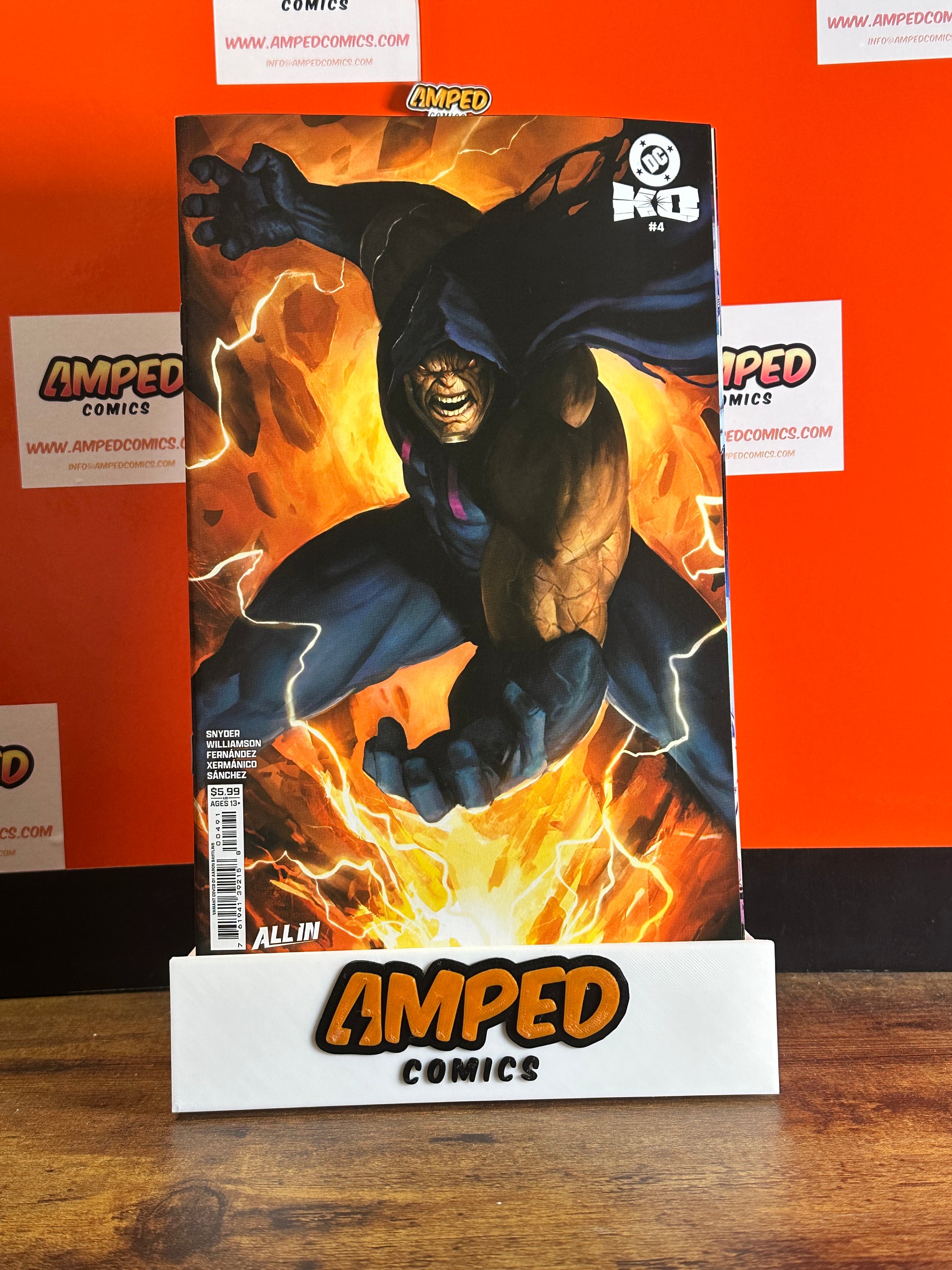 DC KO 4 All In - BARTLING VARIANT COVER