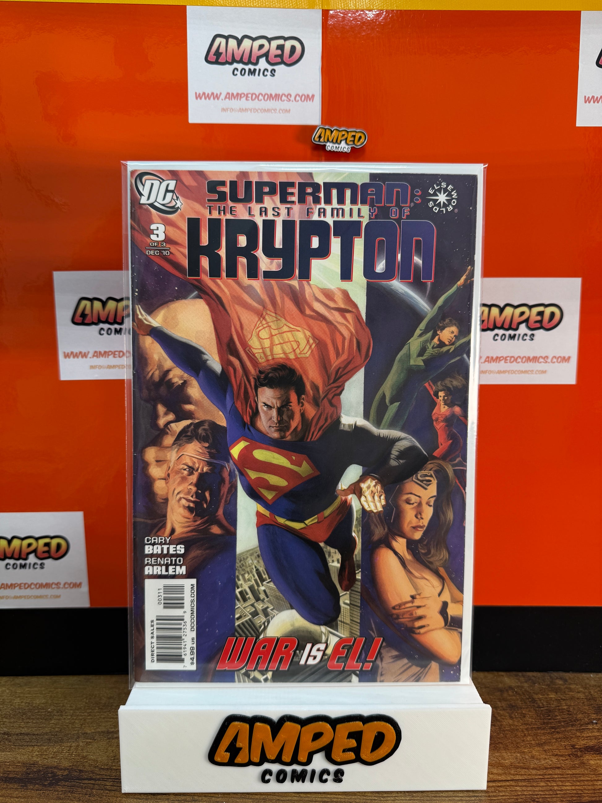 Superman The Last Family of Krypton 3 (DC, Dec 2010)