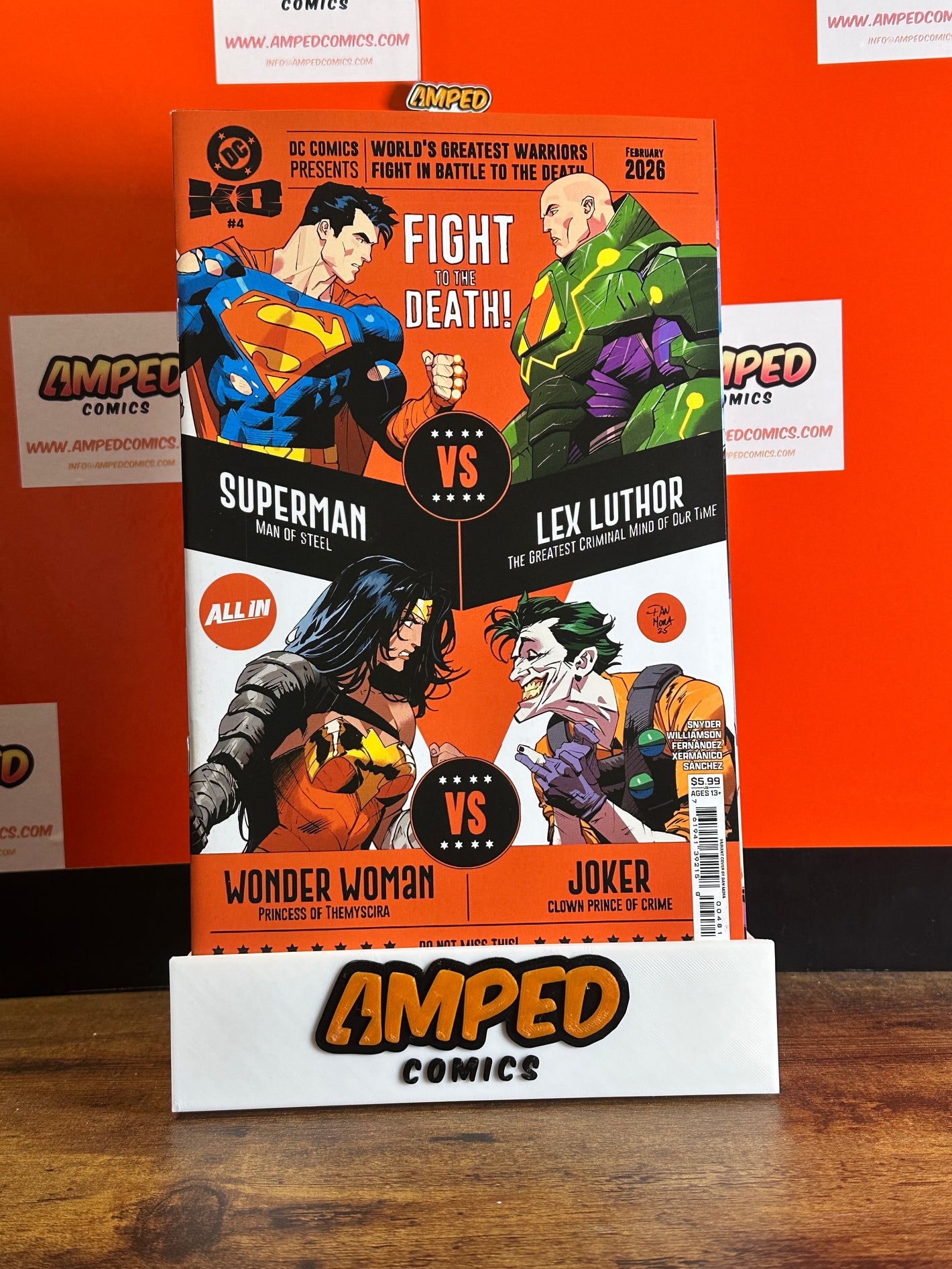 DC Comics KO 4 DAN MORA VARIANT