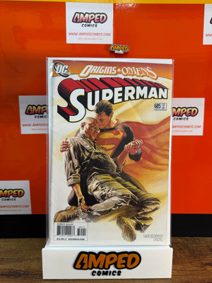 Superman 685 DC Comics Origins Omens 2009